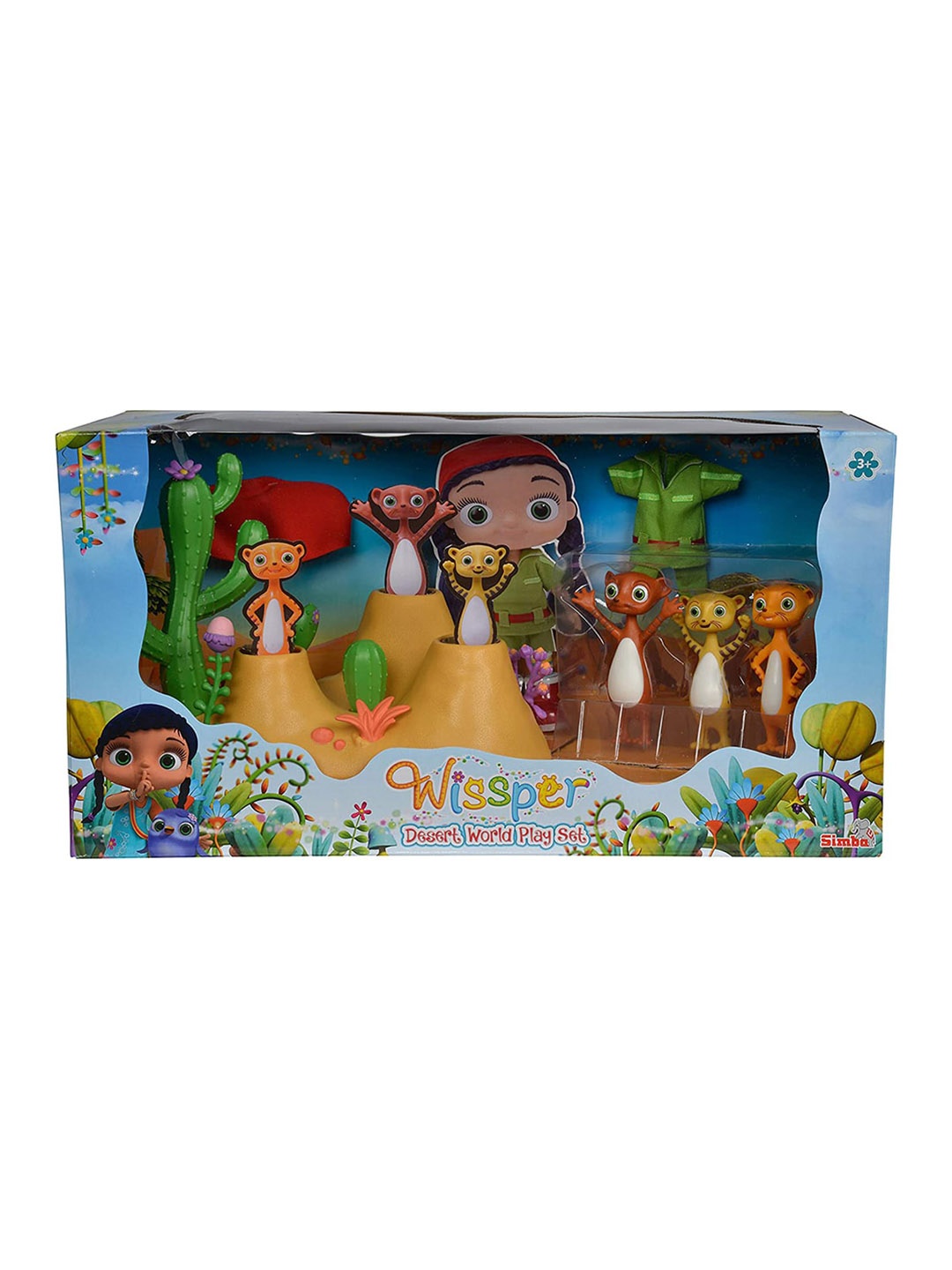 

Wissper Kids Multicoloured Simba Toys Desert World playset, Multi