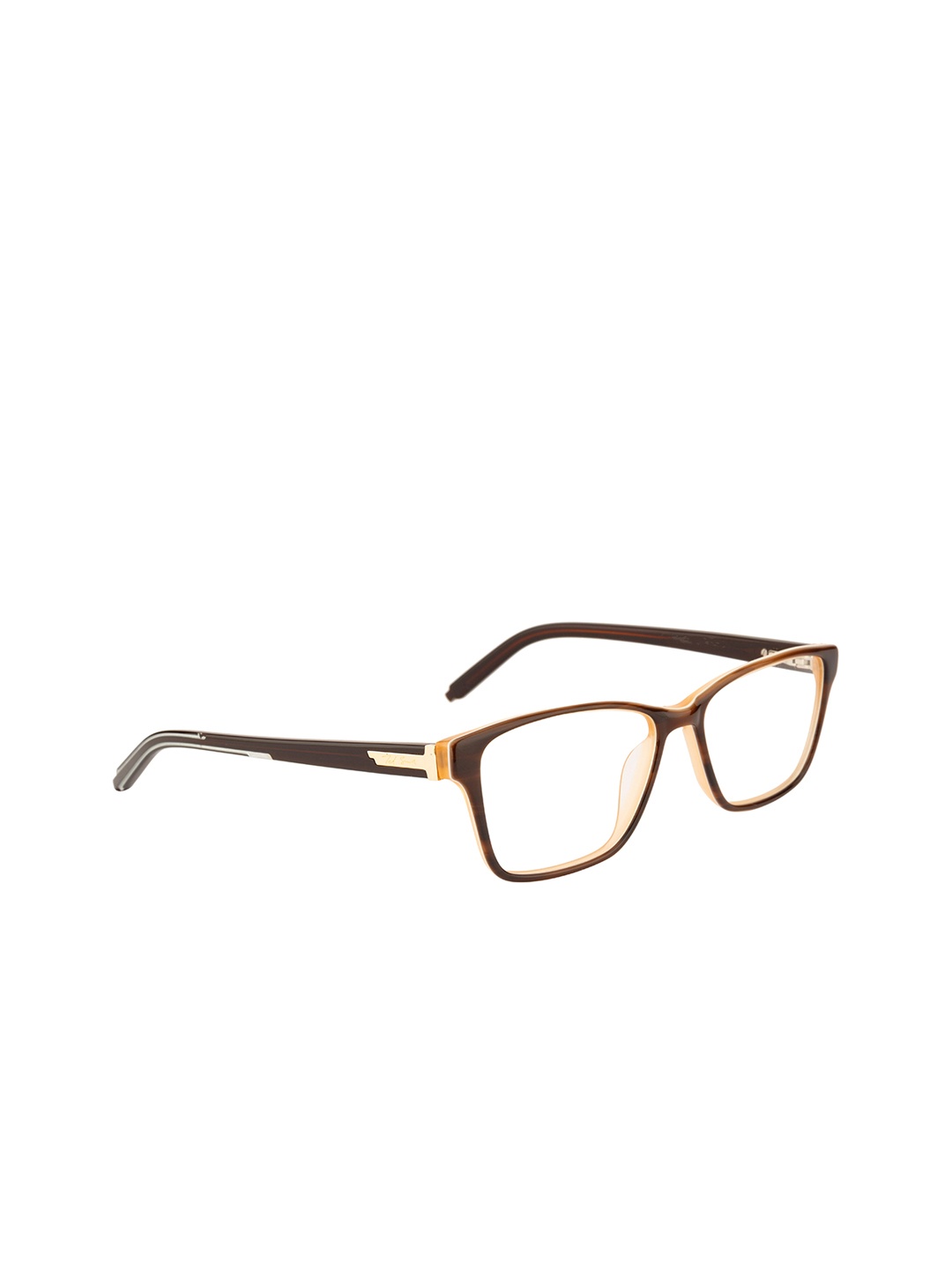 

Ted Smith Unisex Brown Solid Full Rim Wayfarer Frames TS-N109_C5