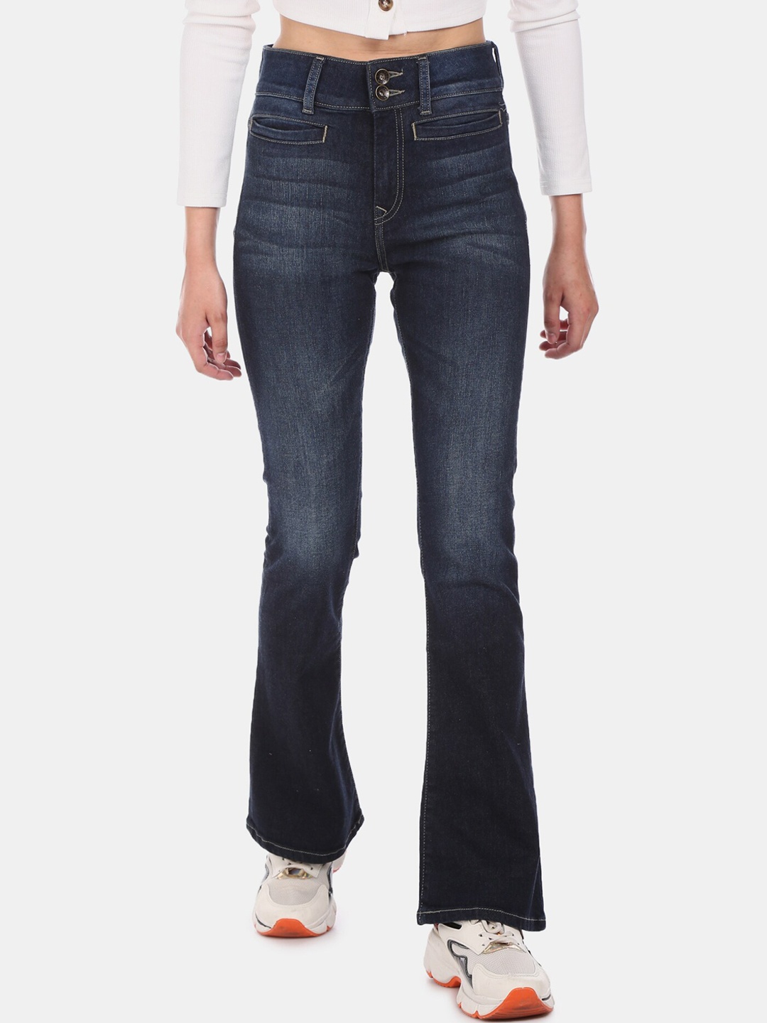 

U.S. Polo Assn. Women Blue Regular Fit Jeans