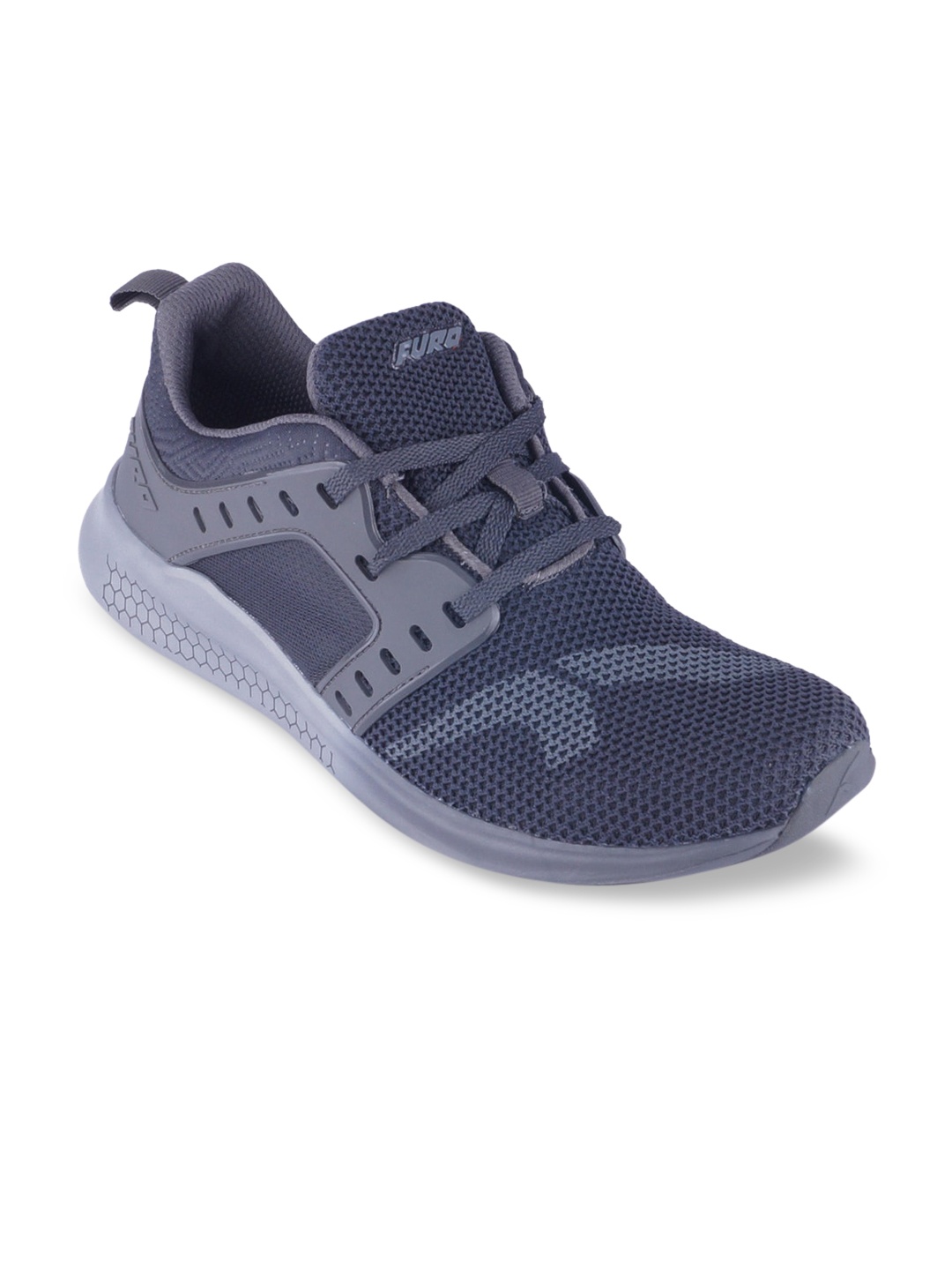 

FURO by Red Chief Men Navy Blue & Grey Solid Running Sports Shoes