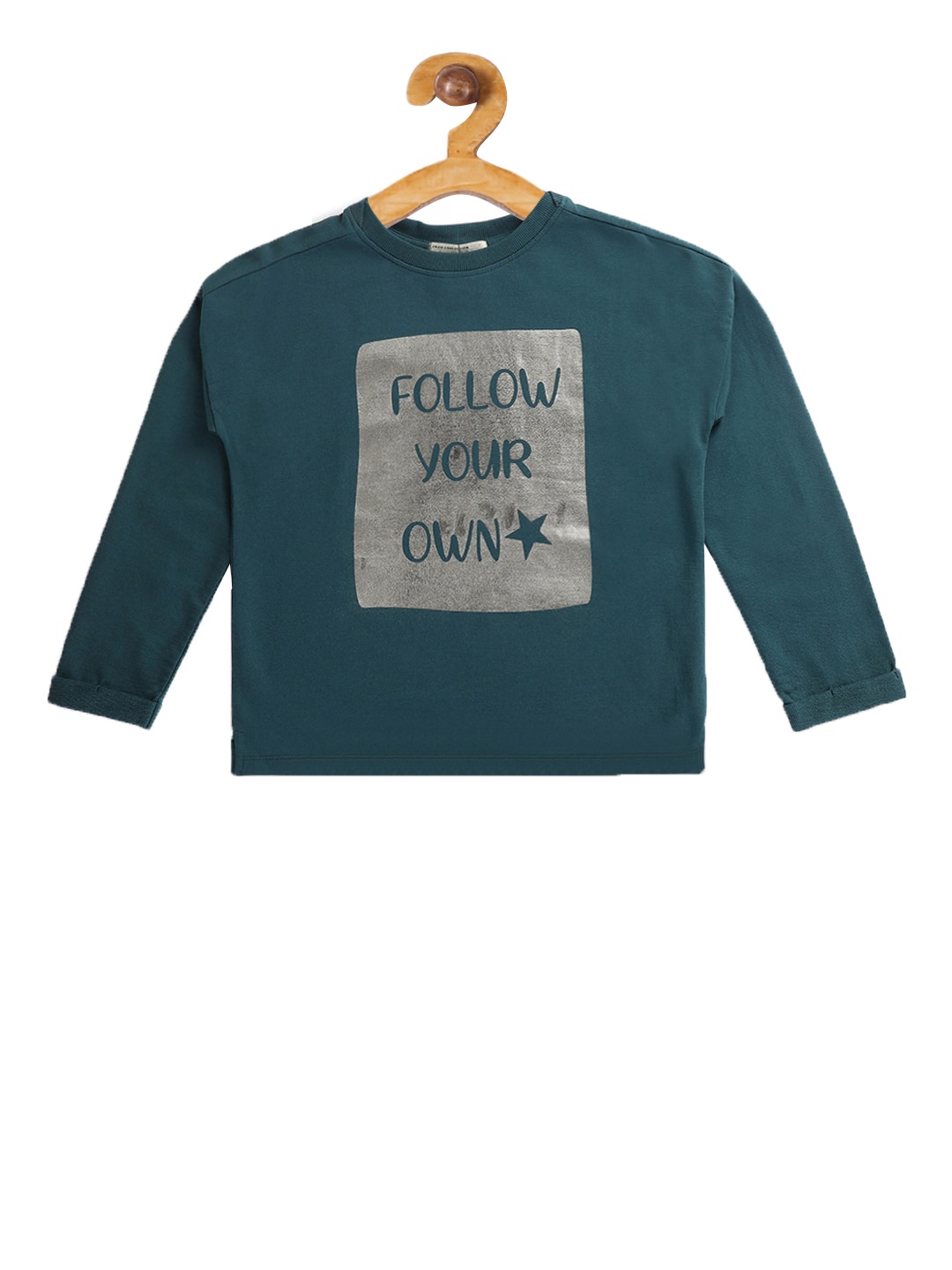 

Pepe Jeans Girls Blue Printed Sweatshirt