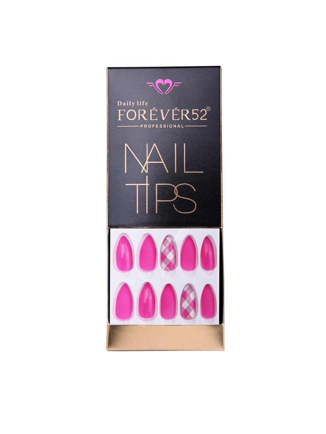 

Daily Life Forever52 Pink Artificial Nails