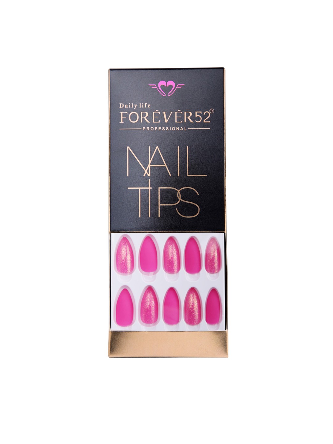 

Daily Life Forever52 Multicoloured 28 Nail Tips FNT012, Multi