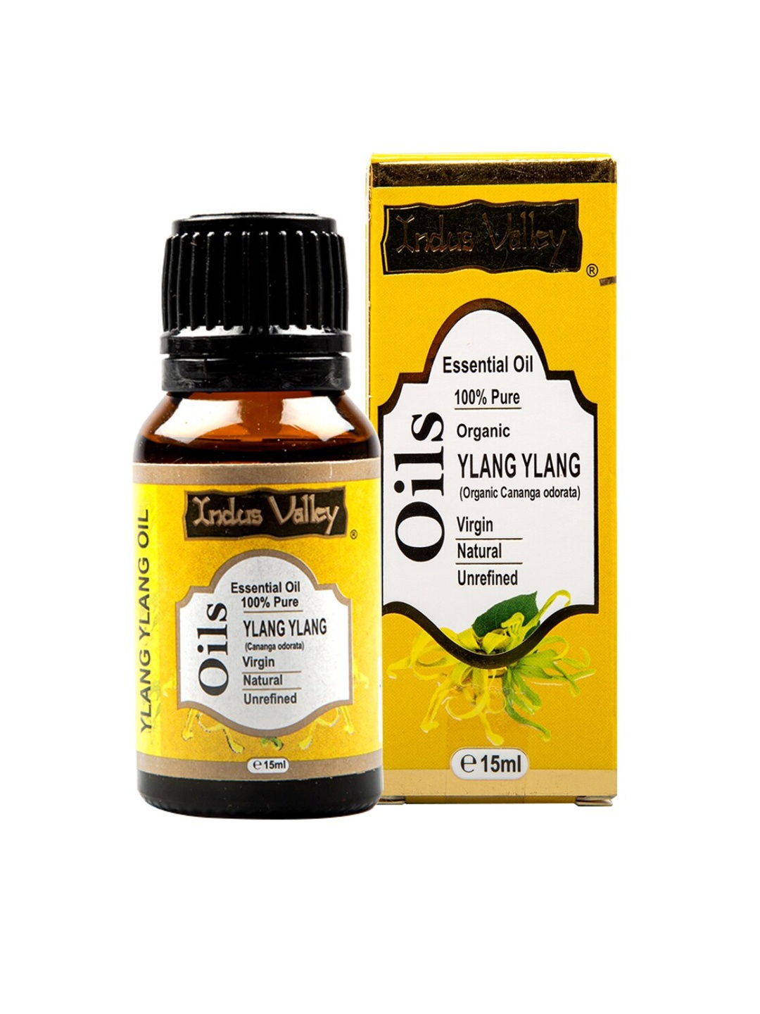 

Indus Valley Ylang Ylang Essential Oil 15 ml, Yellow
