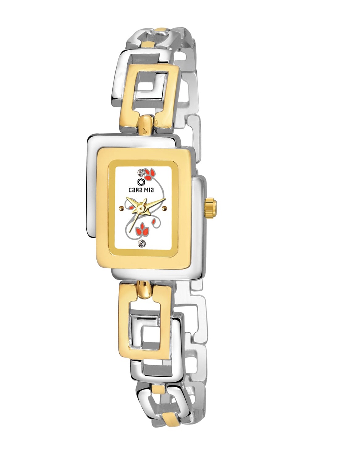 

CARA MIA Women White Analogue Watch CR-LSQ510