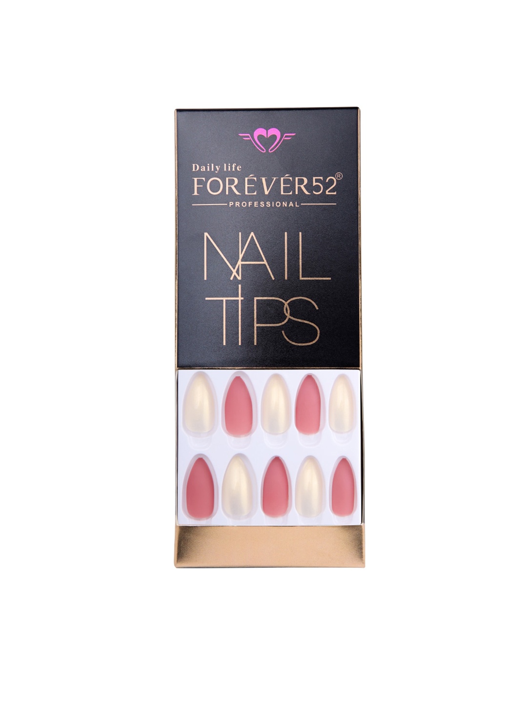 

Daily Life Forever52 Multicoloured 28 Nail Tips FNT011, Multi