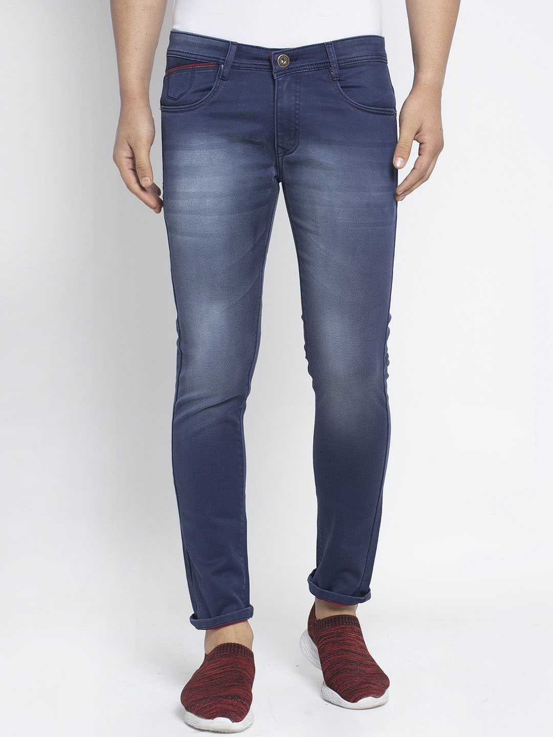 

Rodamo Men Blue Slim Fit Jeans