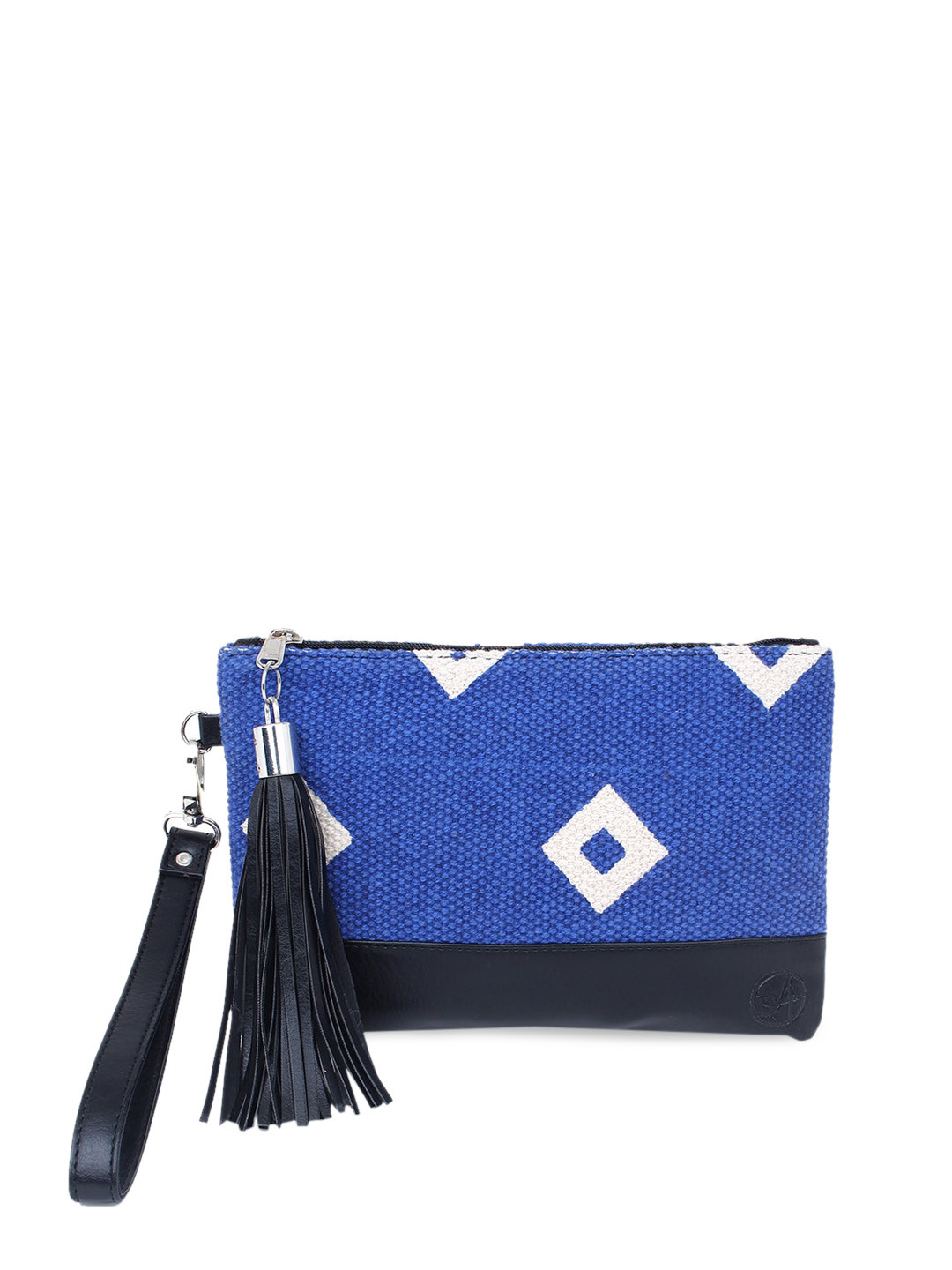 

Spice Art Women Blue & Black Printed Purse Clutch