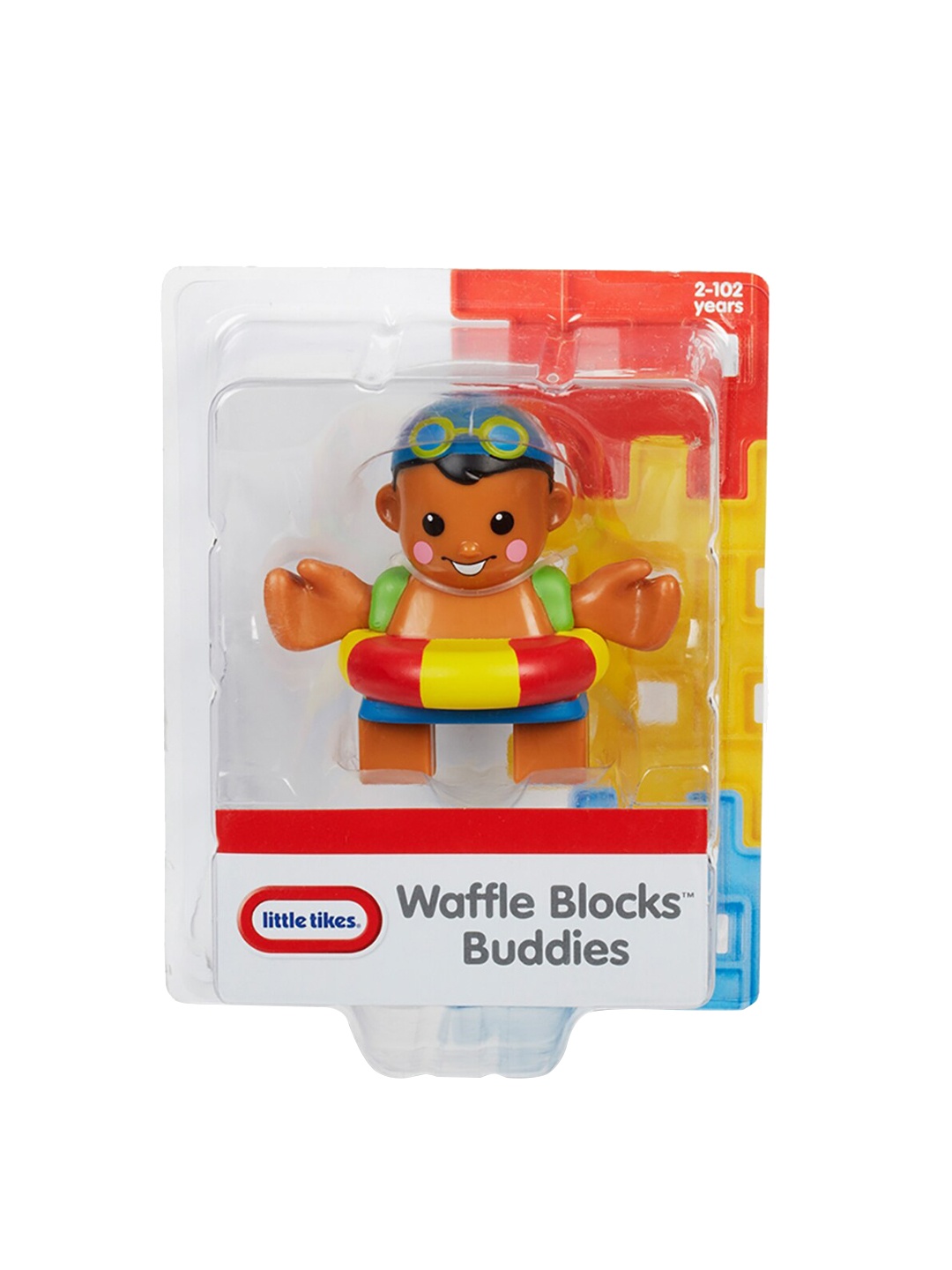 

Little Tikes Kids Brown & Red Little Tikes Waffle Blocks Figure Pack