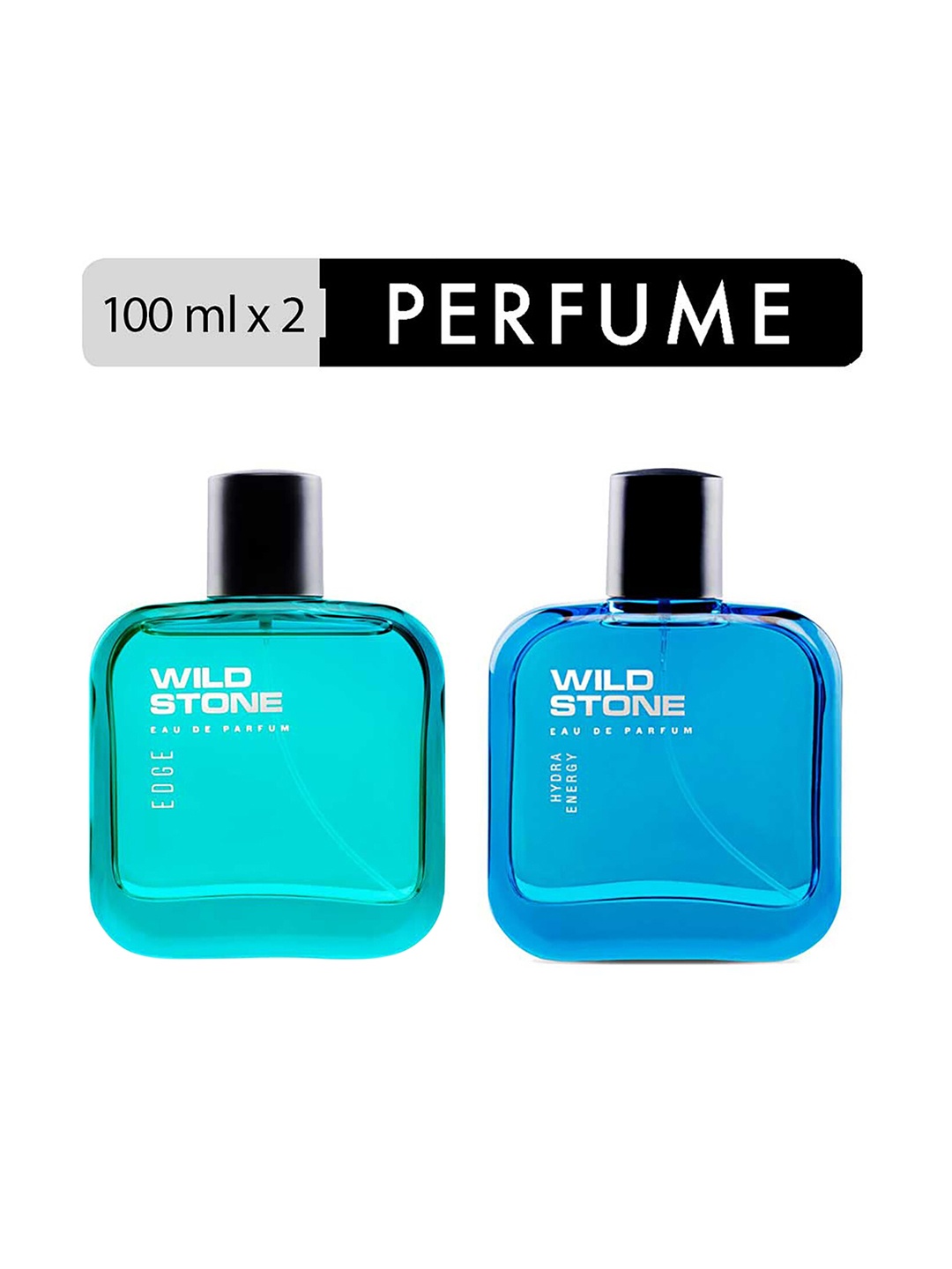 

Wild stone Set of Edge & Hydra Energy Eau de Parfums 100 ml each, Multi