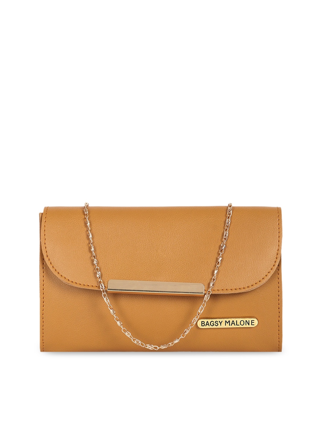 

Bagsy Malone Brown Solid Sling Bag