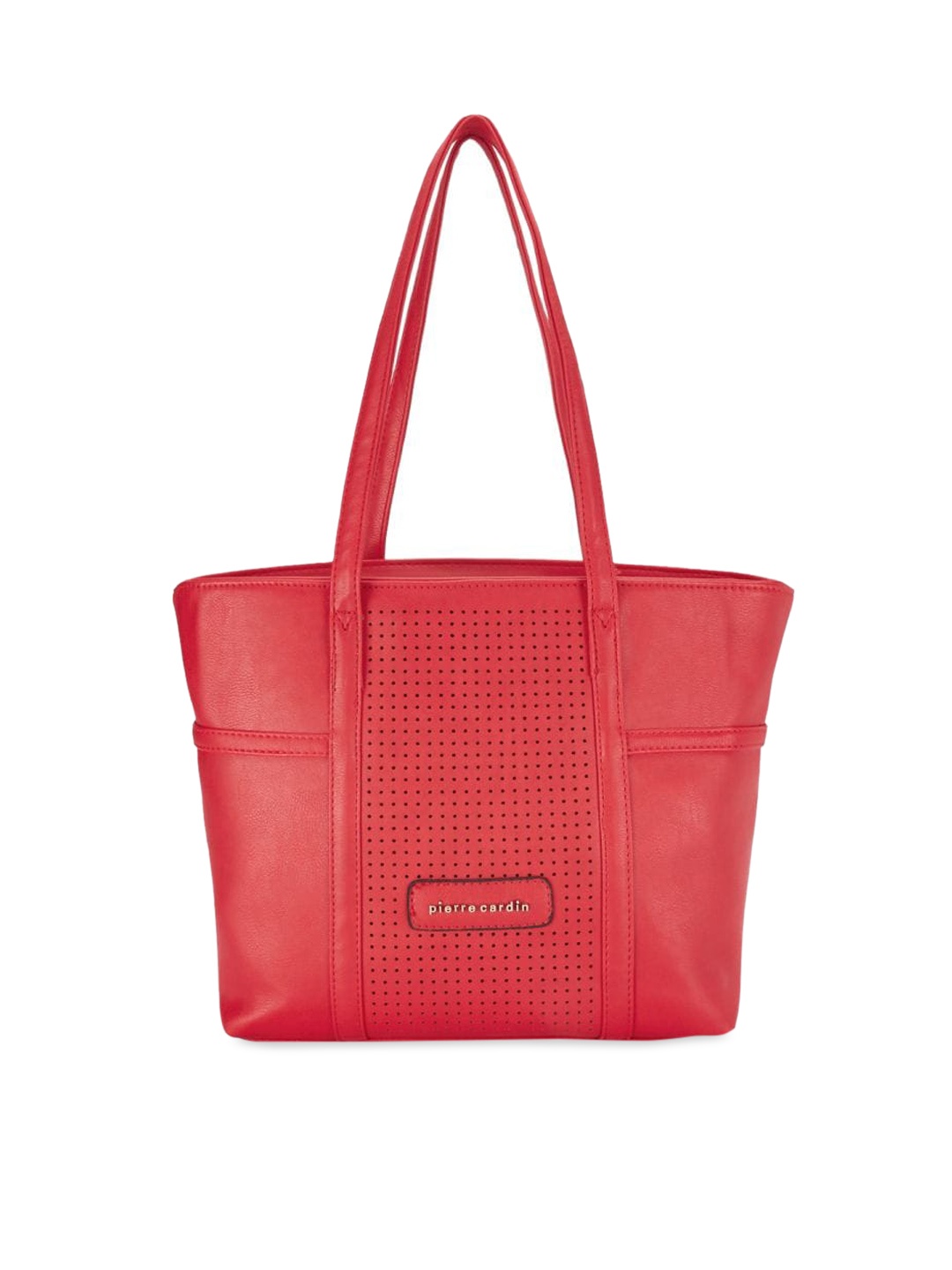 

pierre cardin Red Solid Tote Bag