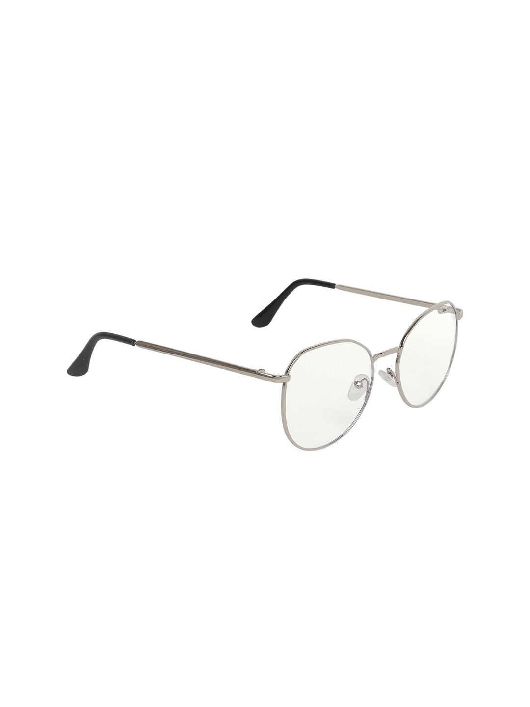 Criba White Anti Reflective Blue Cut UV400 Sunglass, Gold