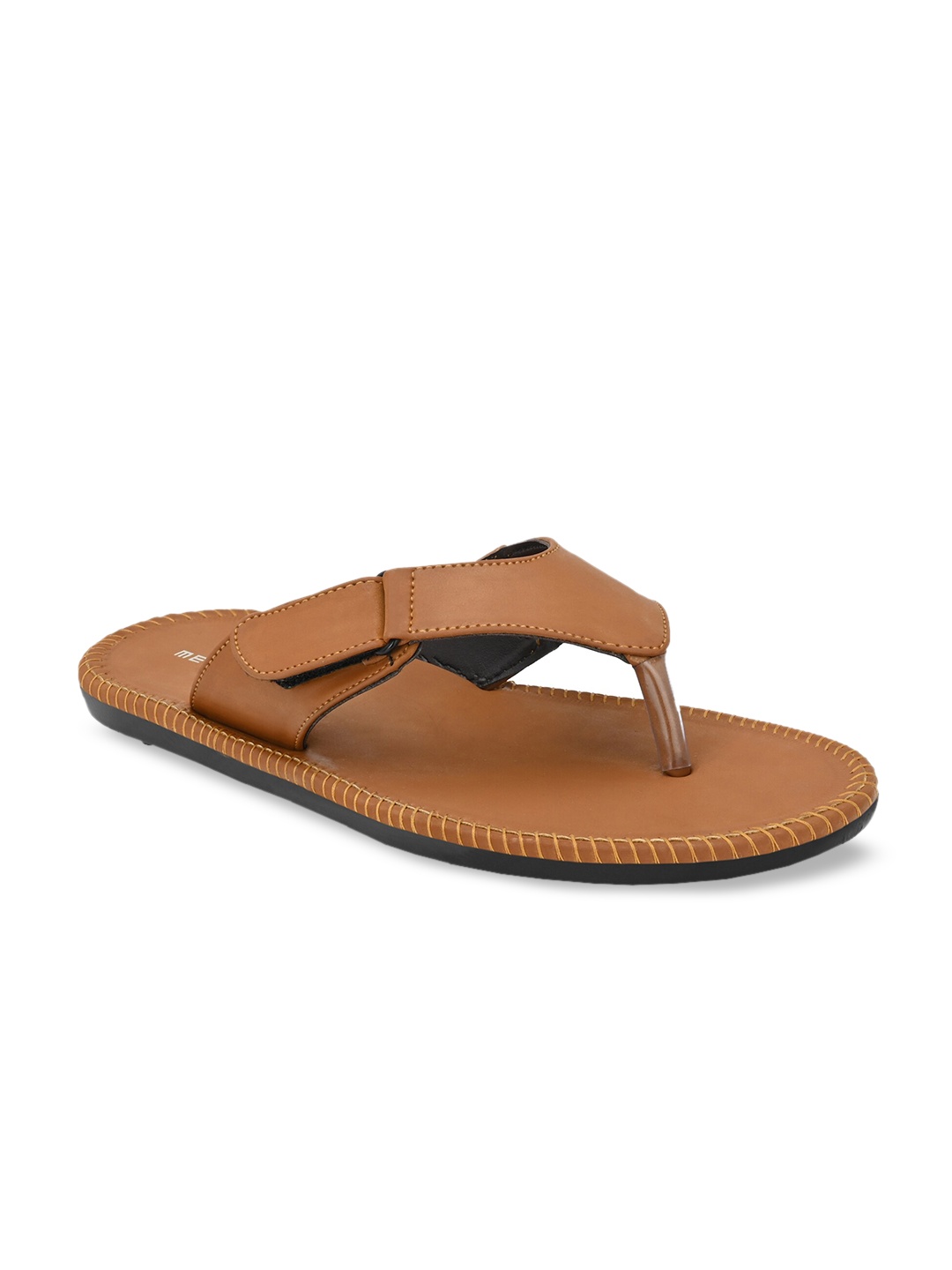 

Metronaut Men Tan Solid Thong Flip-Flops