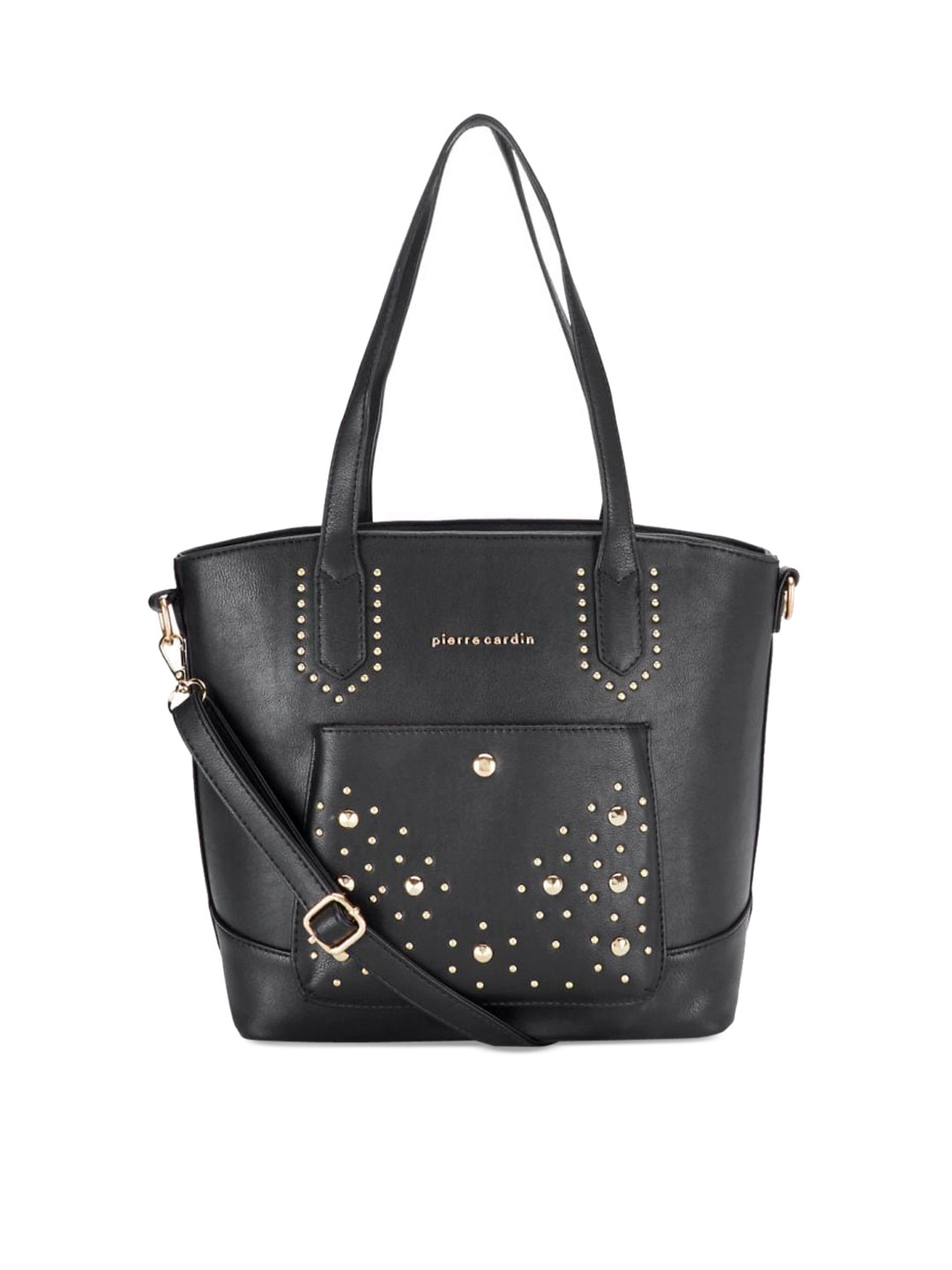 

pierre cardin Black Solid Shoulder Bag