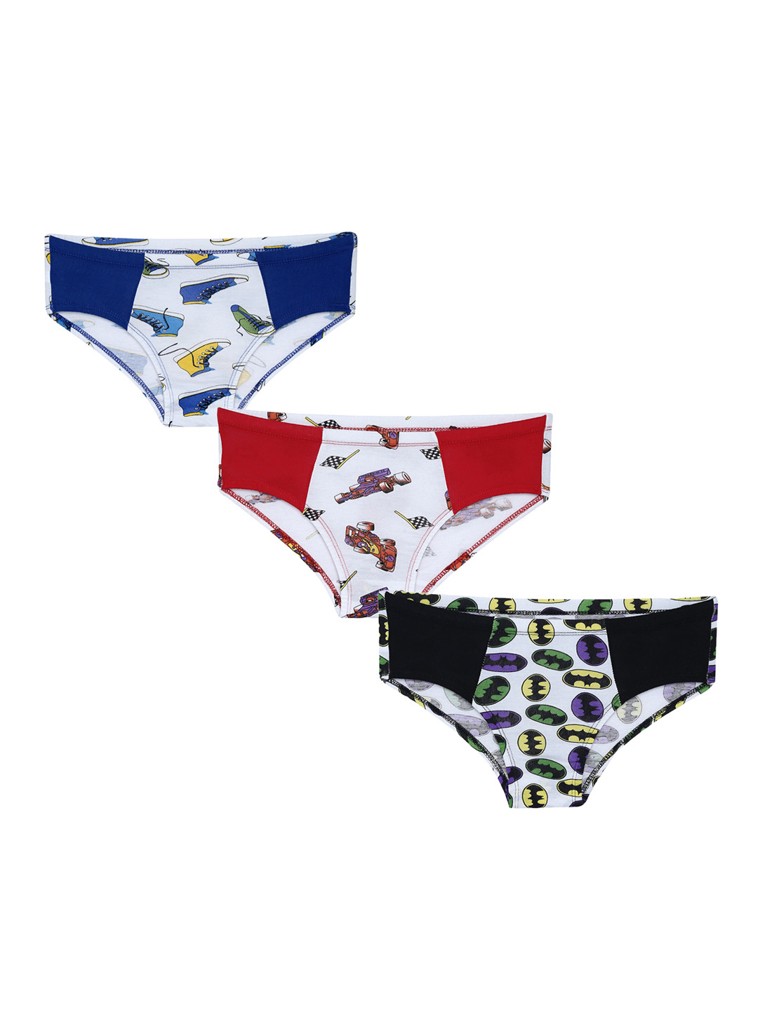 

Leading Lady Girls Pack Of 3 Assorted Hipster Briefs LLDB-32-3