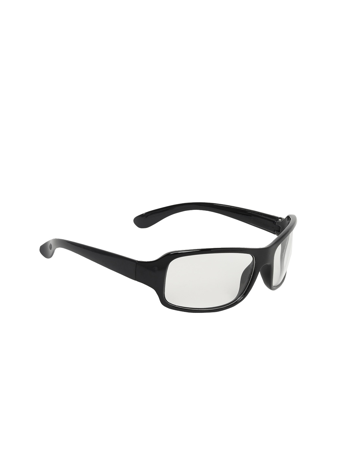 

CRIBA Unisex UV Protected Night Drive UV400 Wayfarer Sunglasses ND_001, White