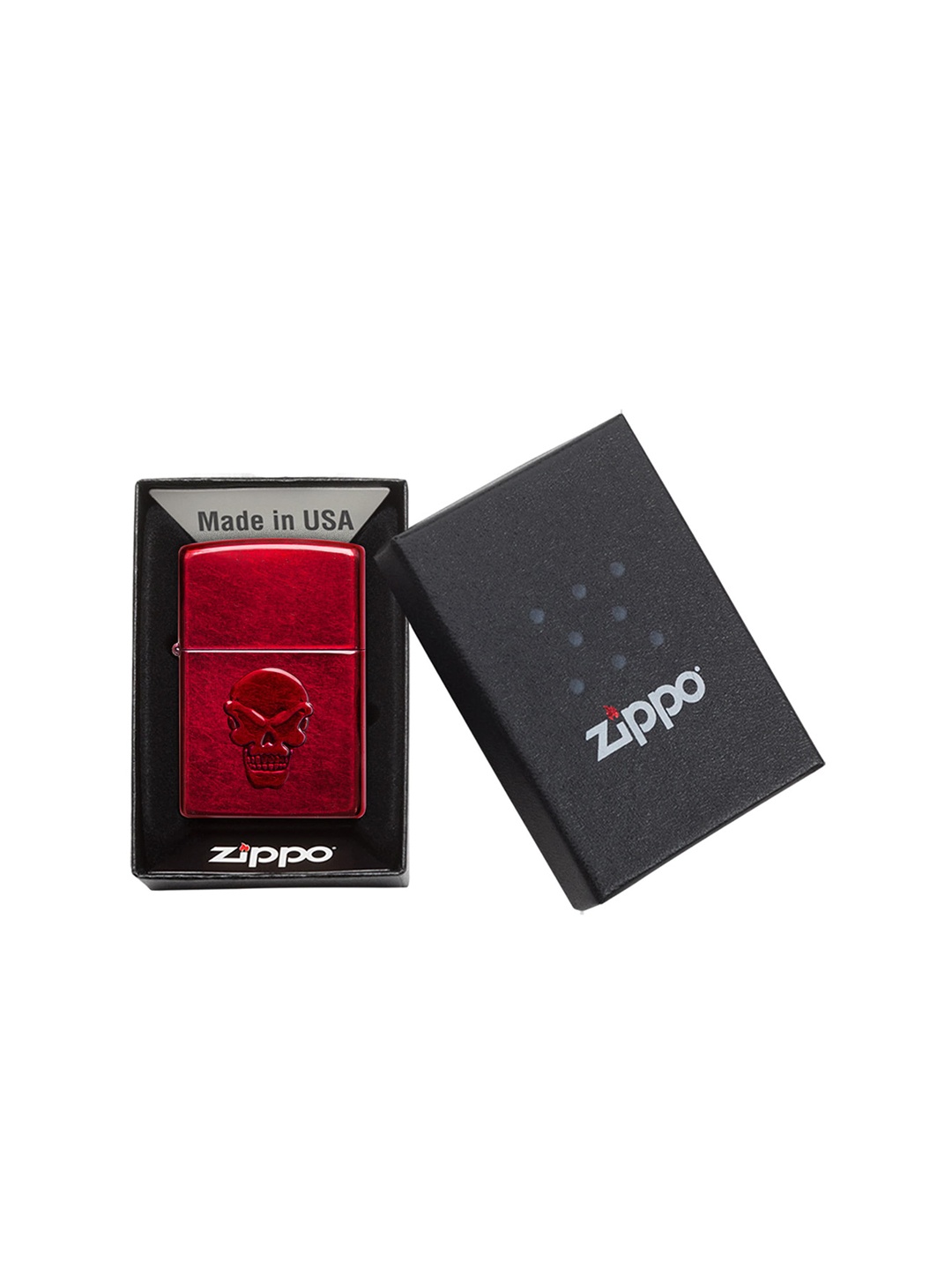 

Zippo Red Doom Candy Apple Pocket Lighter
