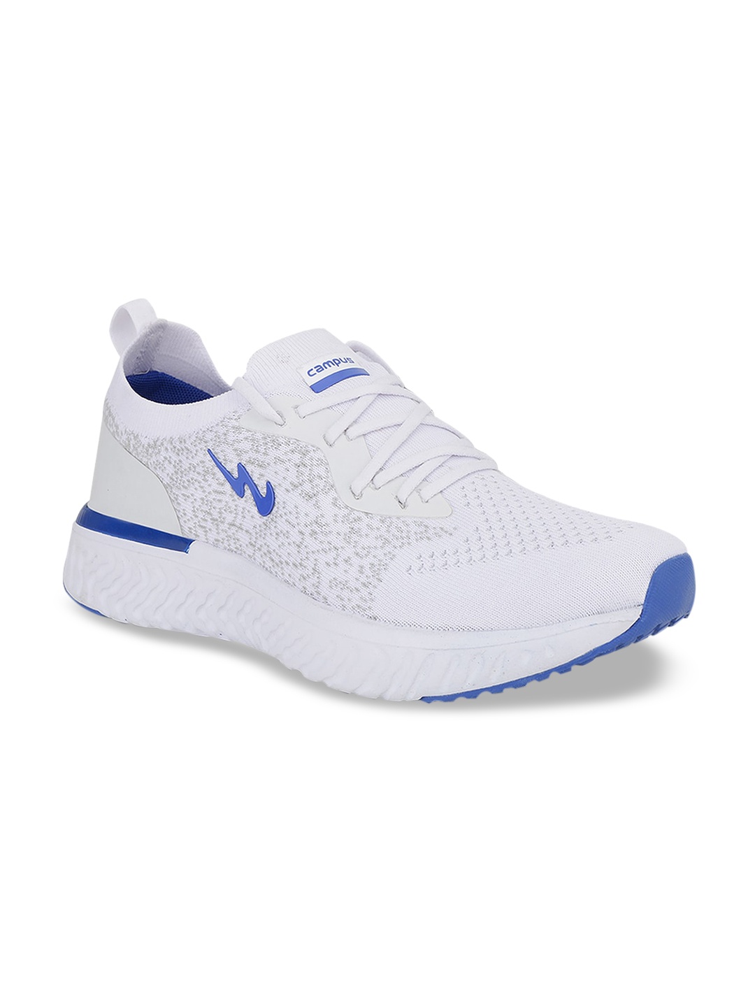 

Campus Men White Mesh Running Shoes