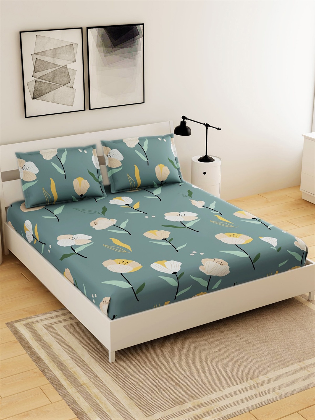 

Salona Bichona Unisex Green Floral
