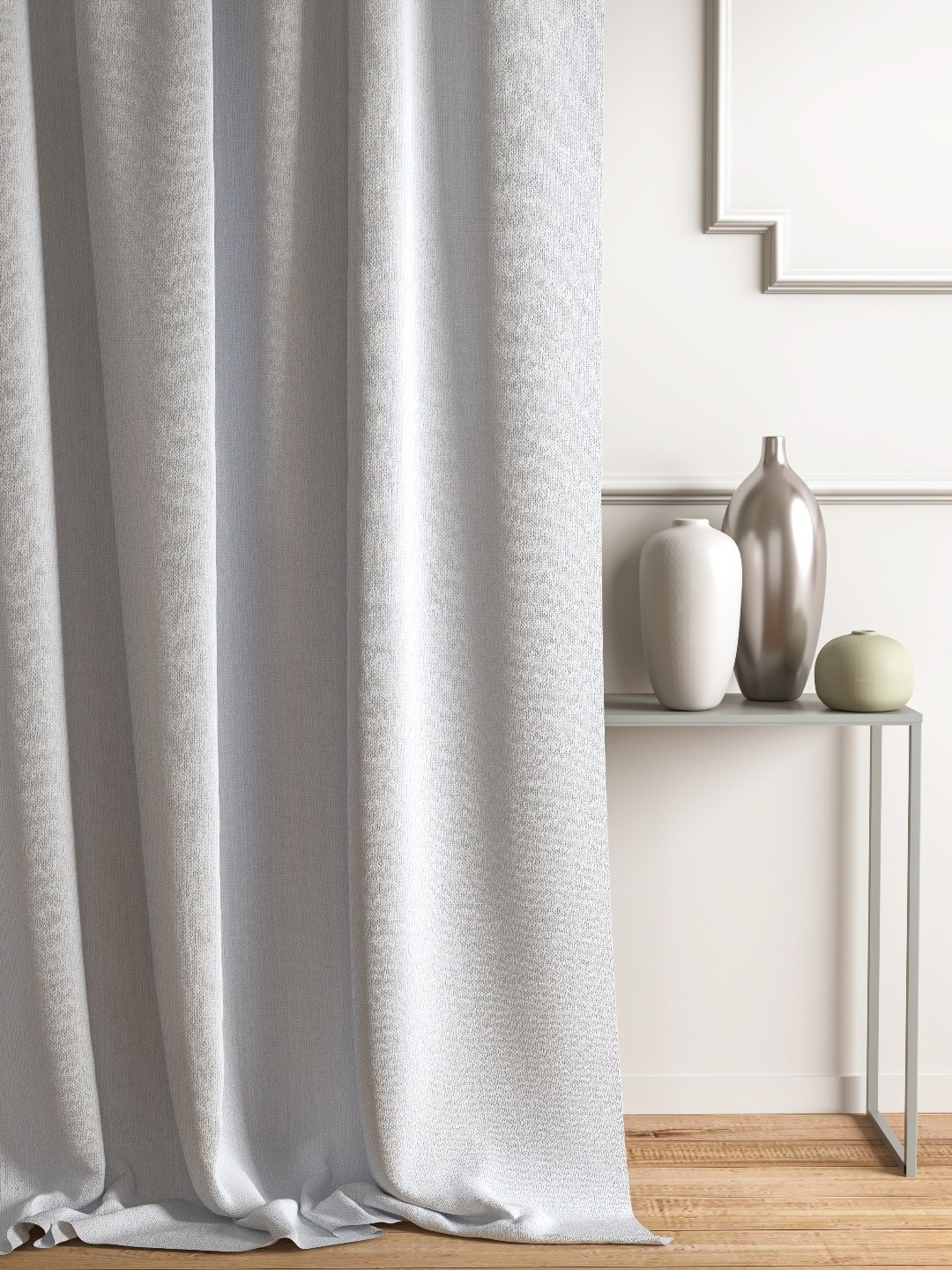 

DDecor Grey Single Curtain