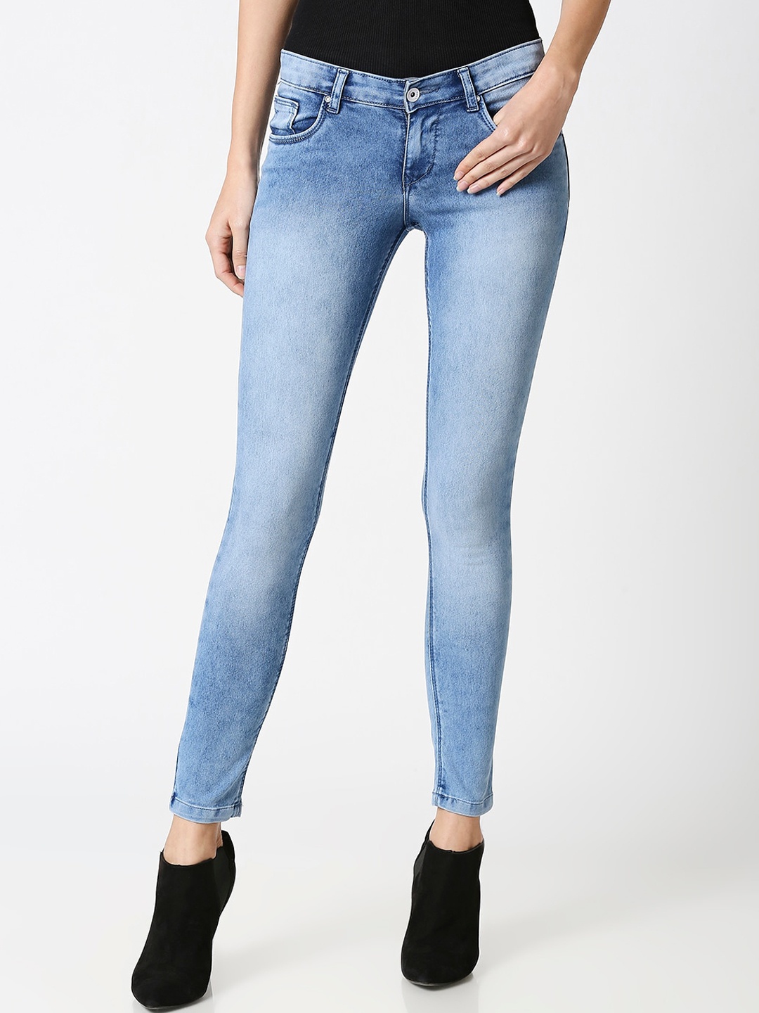 

High Star Women Blue Slim Fit Jeans