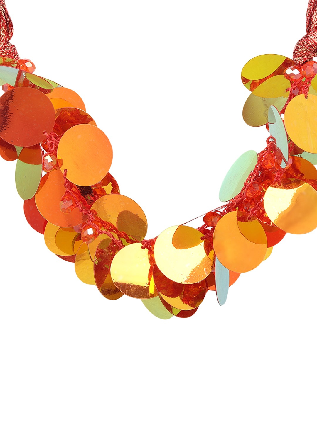 

Mali Fionna Multicoloured Alloy Necklace, Multi