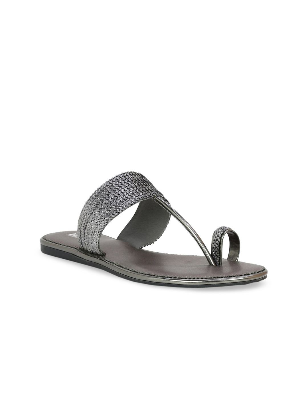 

Inc 5 Women Grey Embellished Sandals