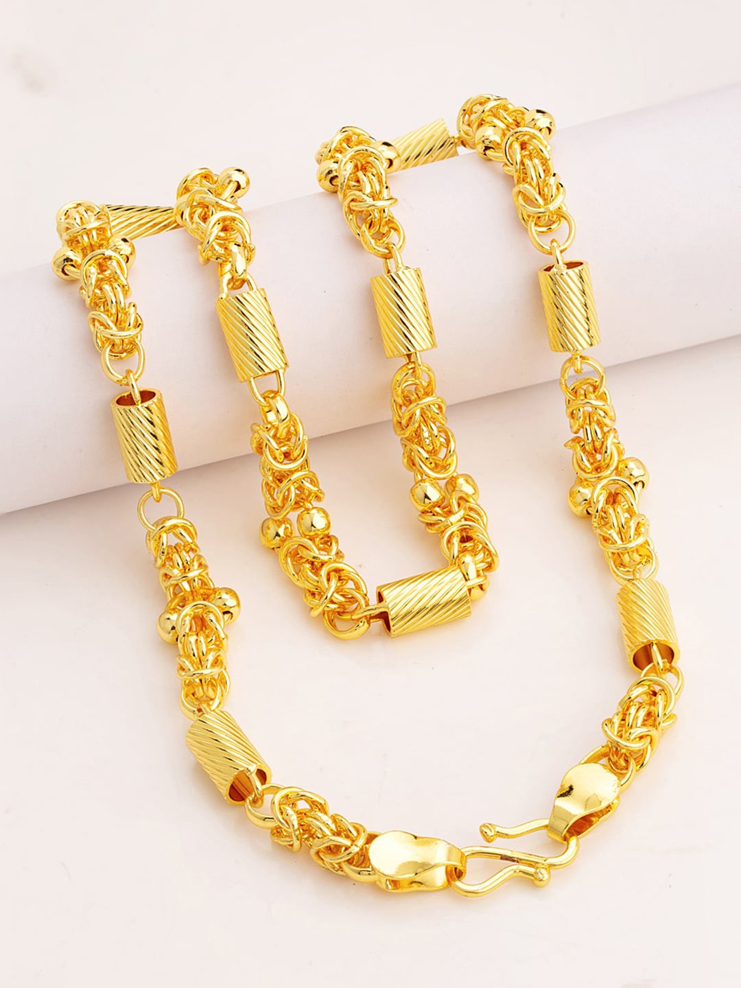

Dare by Voylla Men Gold-Plated Minimal Chain