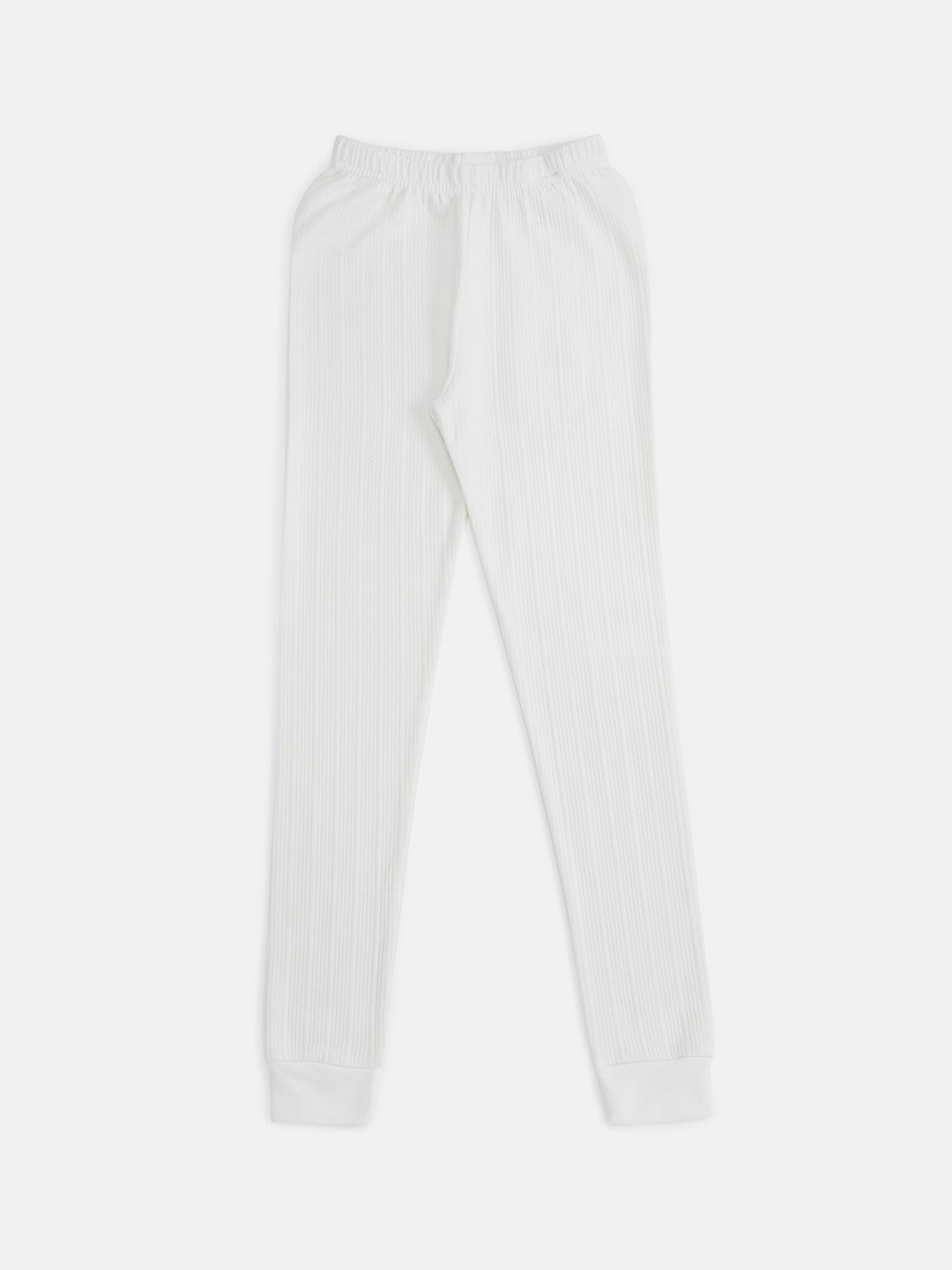 

Pantaloons Junior Girls White Regular Fit Solid Joggers
