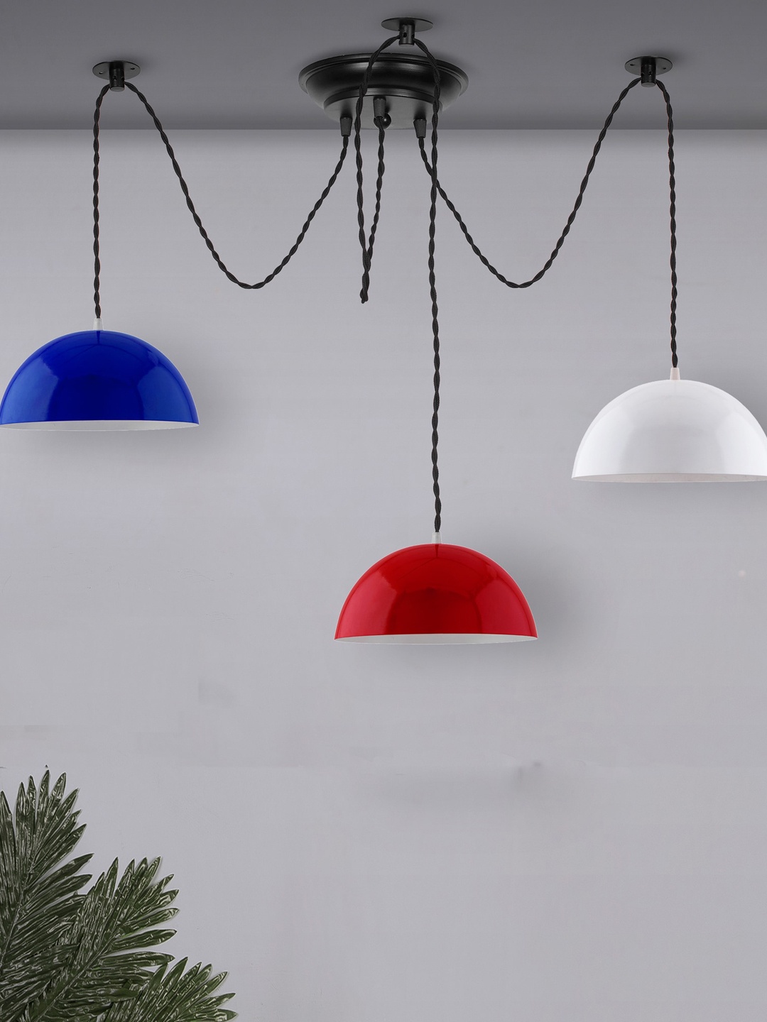 

Homesake Blue & Red Textured Contemporary Cluster Light