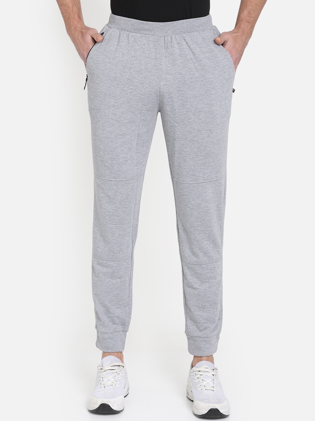 

PROTEENS Men Solid Grey Straight Fit Joggers