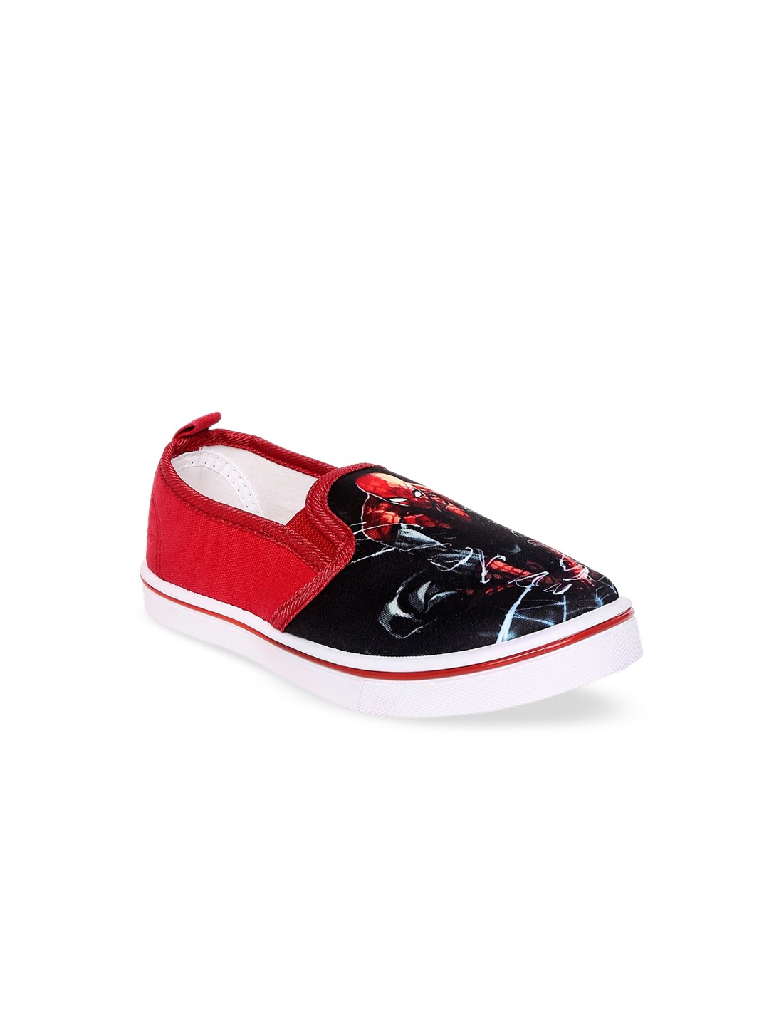 

Pantaloons Junior Boys Red Slip-On Sneakers