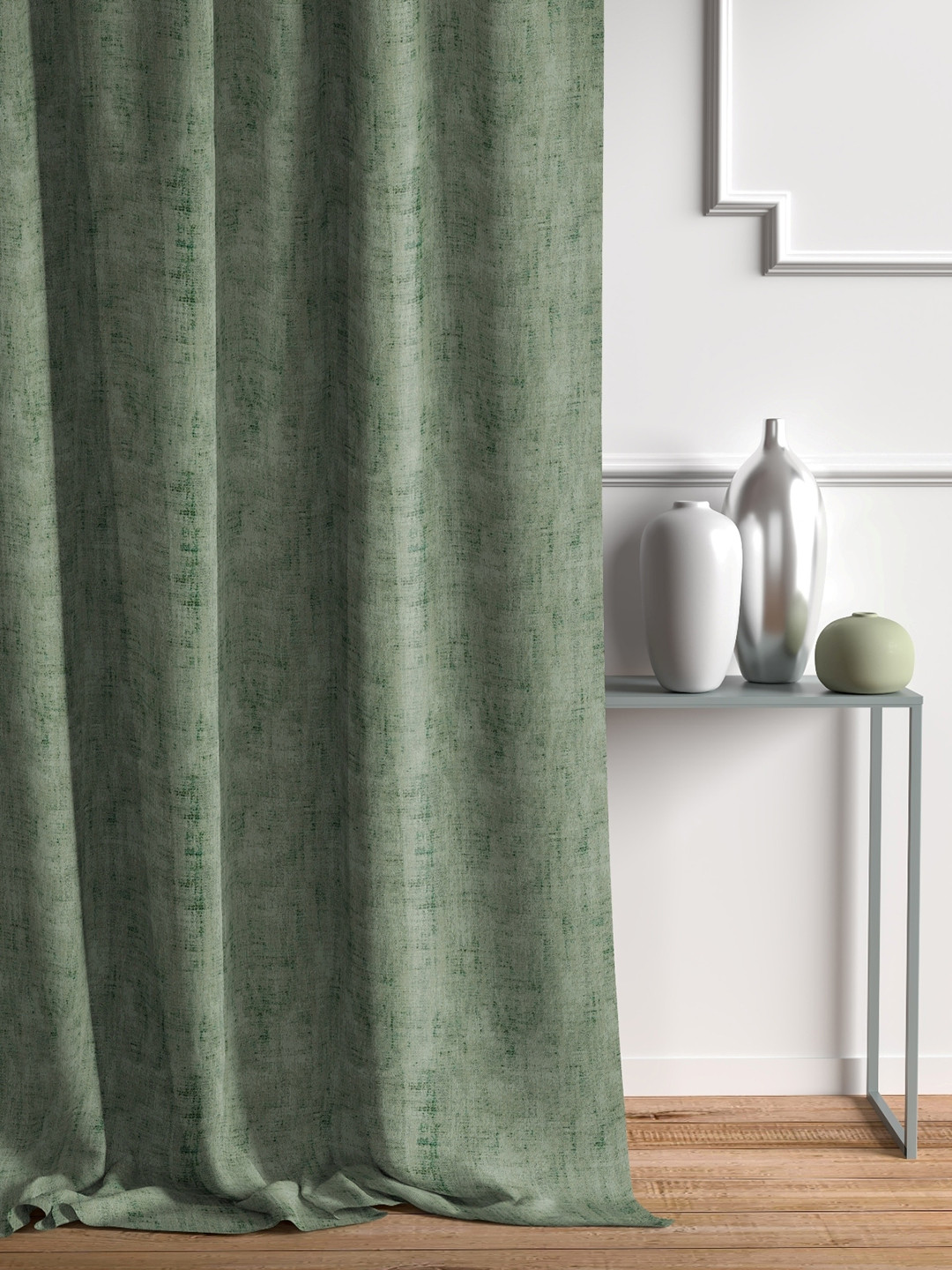 

DDecor Green Single Curtain