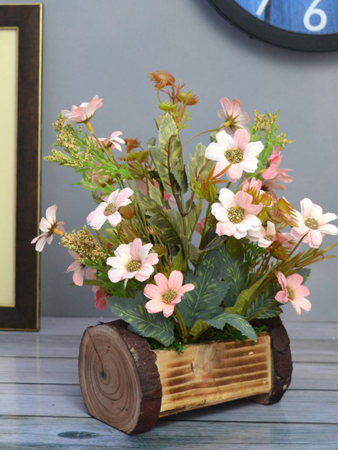 

Fancy Mart Pink & White Artificial Flowers
