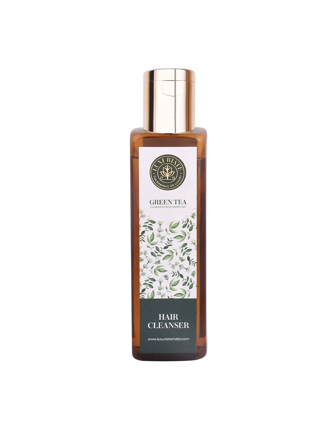 

LUXURIATE Green Tea Daily Hair Repair Luxury Shampoo for Hair Cleansing, Black