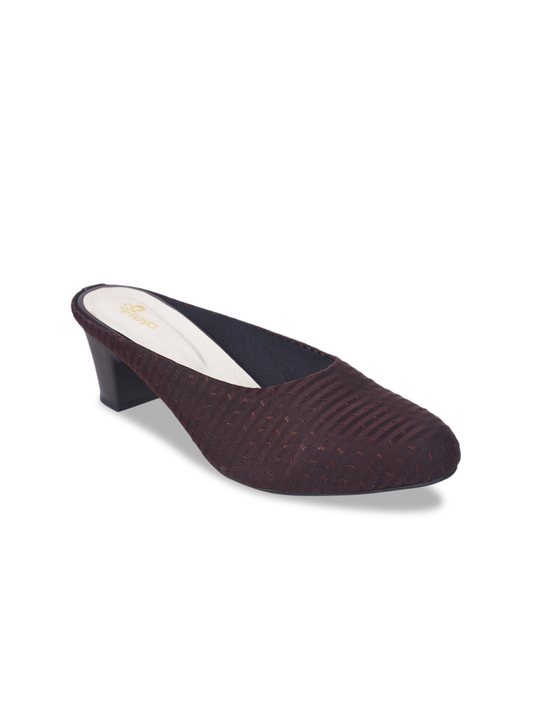 

Ajanta Women Brown Printed Ballerinas