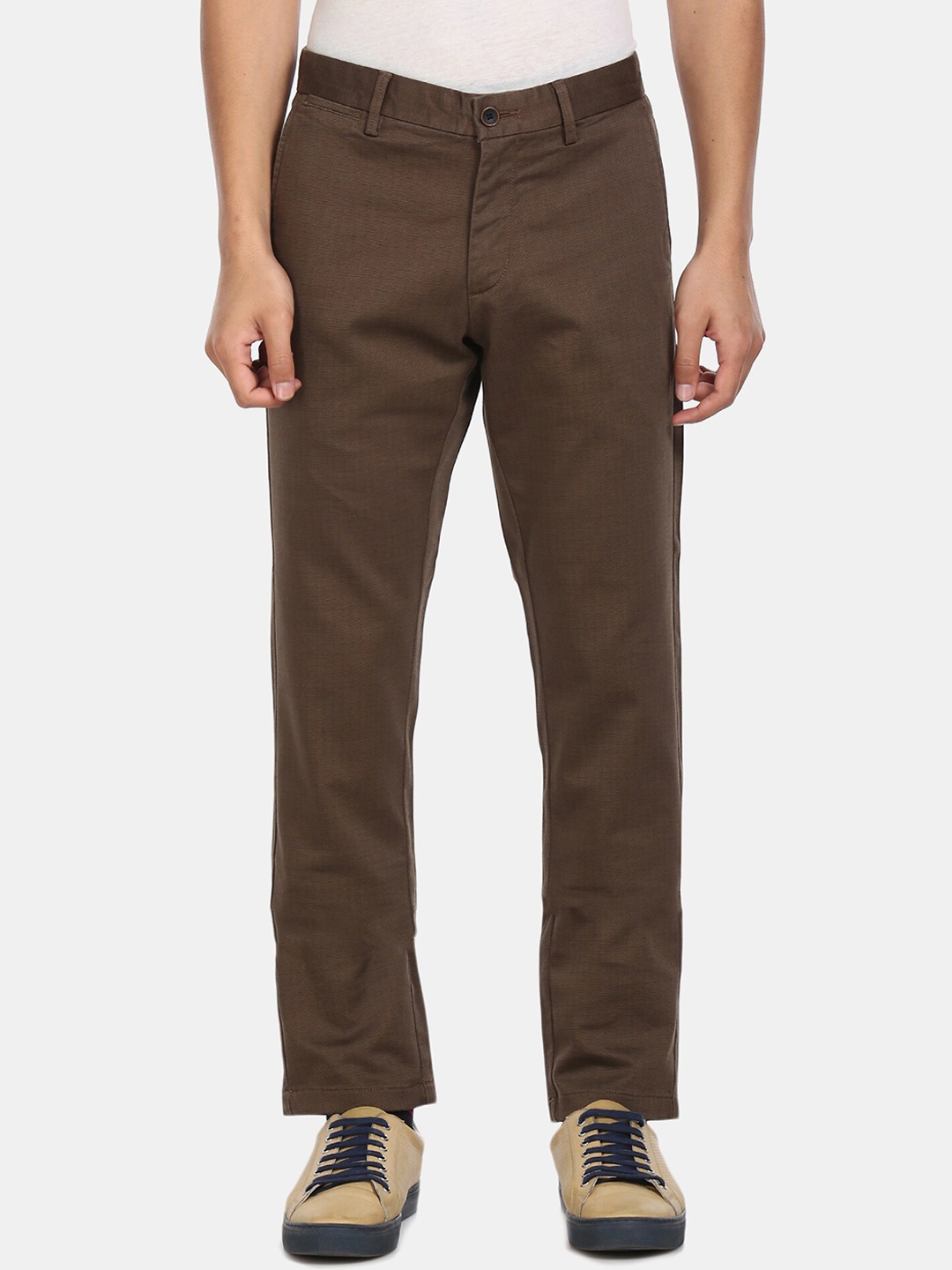 

Arrow Sport Men Brown Solid Regular Fit Trousers