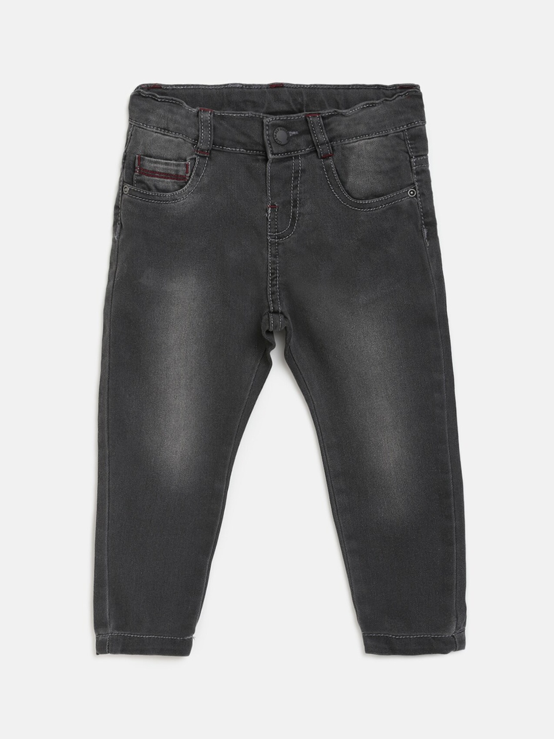 

Chicco Boys Charcoal Grey Light Fade Regular Fit Jeans