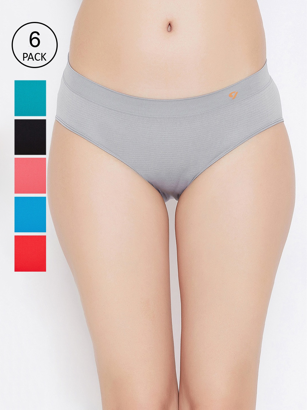 

C9 AIRWEAR Women Pack Of 6 Assorted Hipster Briefs P1103