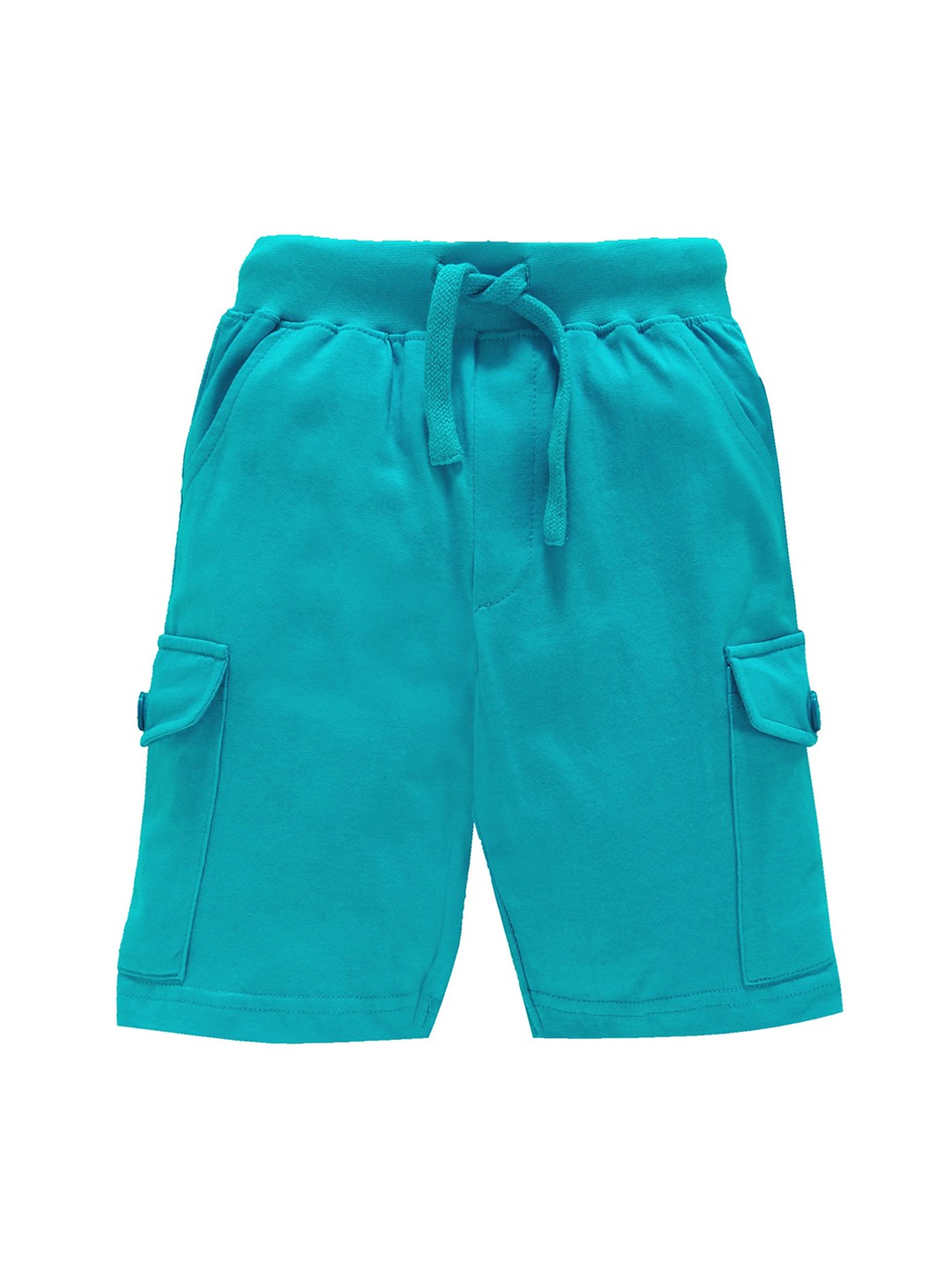 

KiddoPanti Boys Blue Solid Regular Fit Regular Shorts