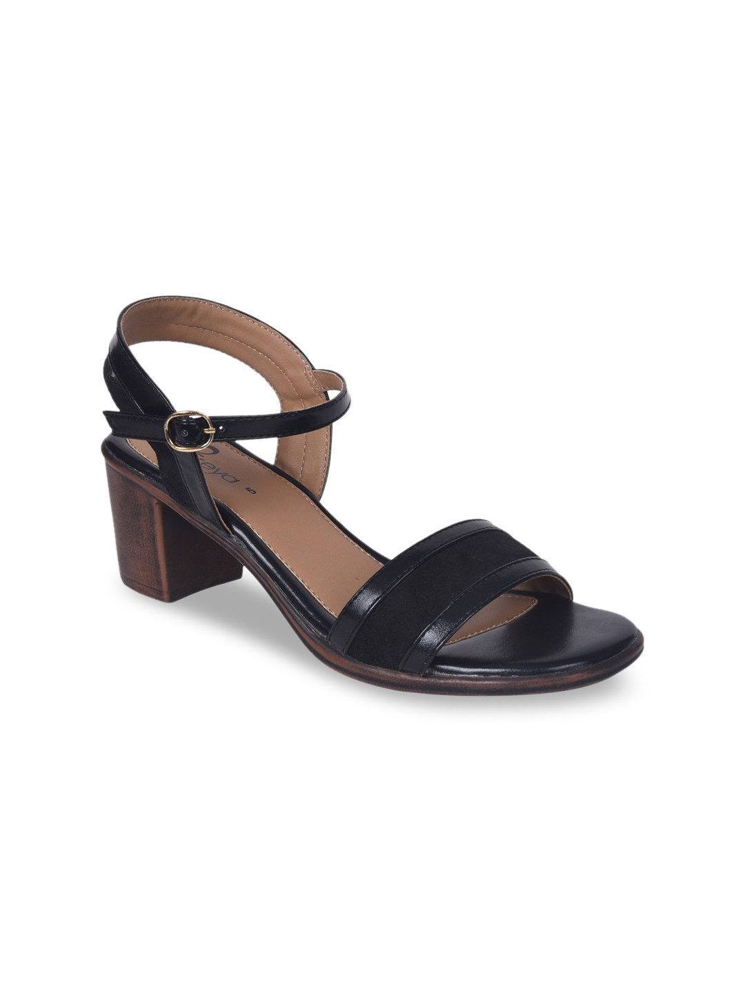 

Ajanta Women Black Solid Open Toe Flats
