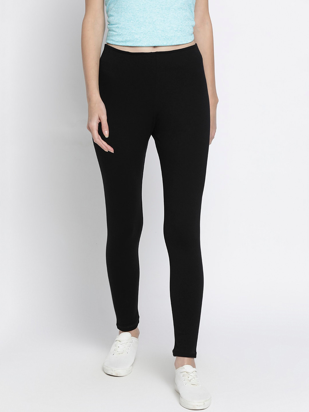 

Pepe Jeans Women Black Solid Slim-fit Track Pants