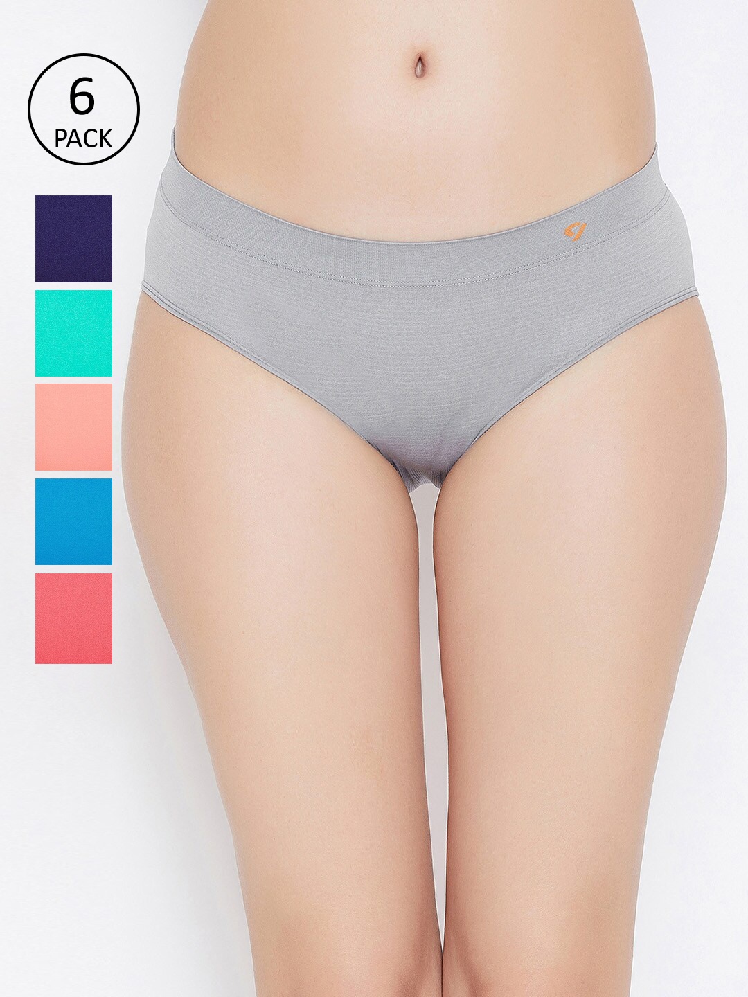 

C9 AIRWEAR Women Pack Of 6 Assorted Hipster Briefs P1103