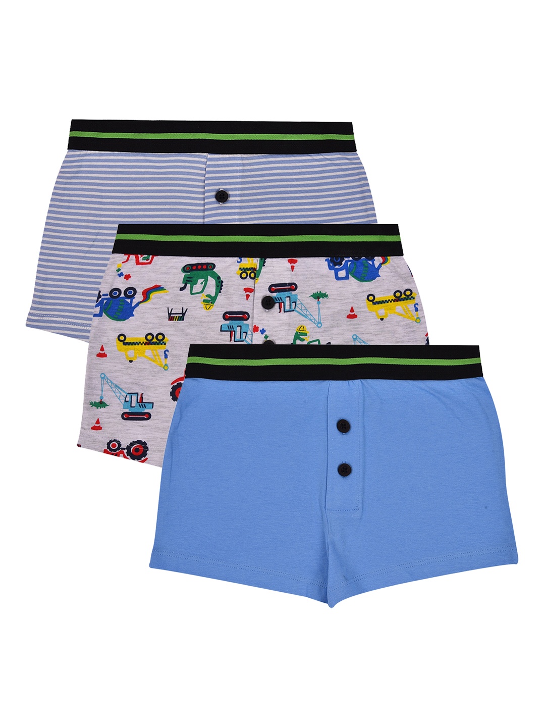 

Charm n Cherish Boys Pack of 3 Boxers BWBXO25, Blue