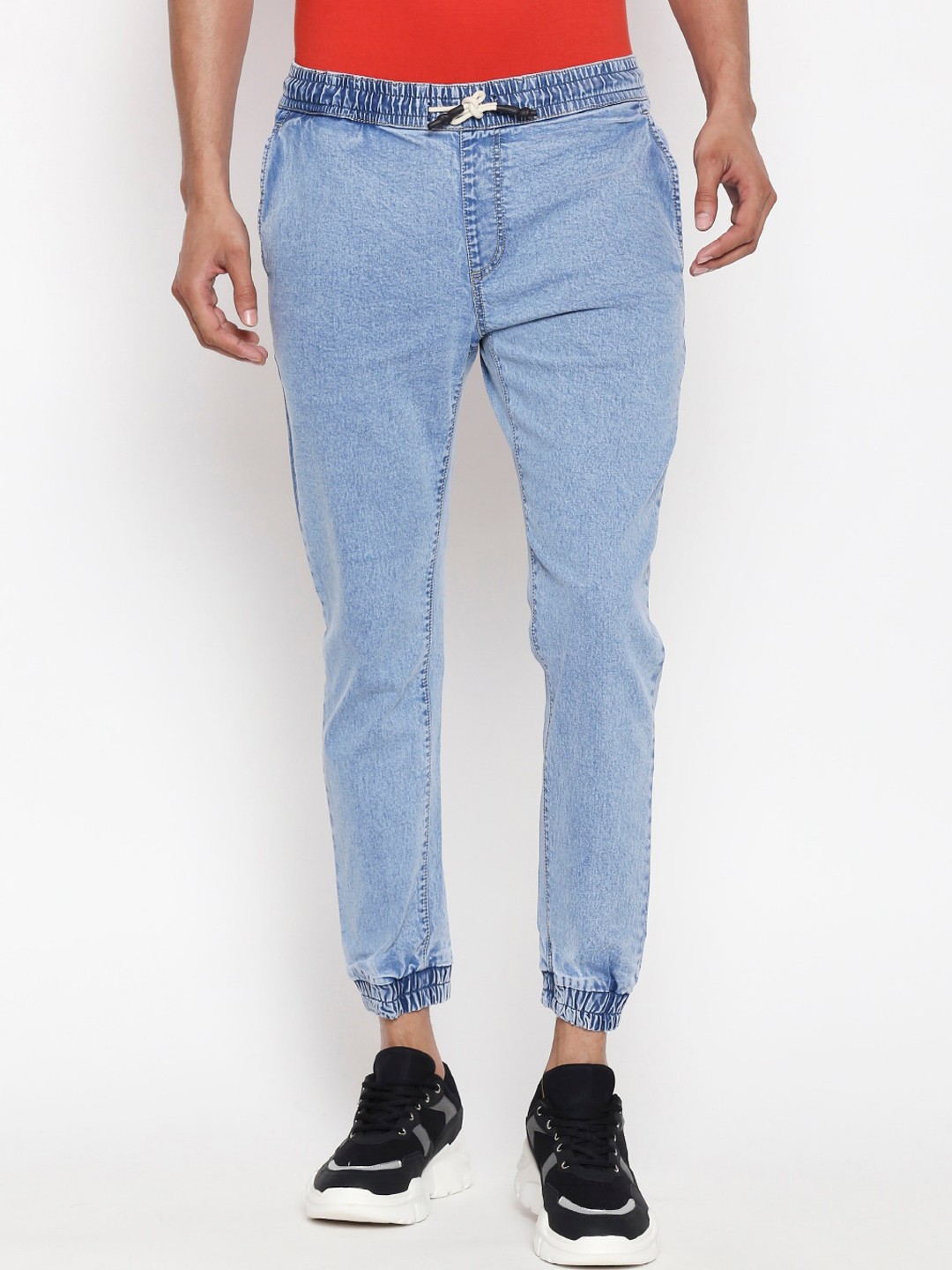 

People Men Blue Regular Fit Jeans
