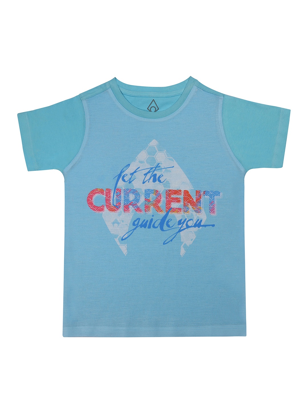 

Aquaman Boys Blue Printed Round Neck T-shirt