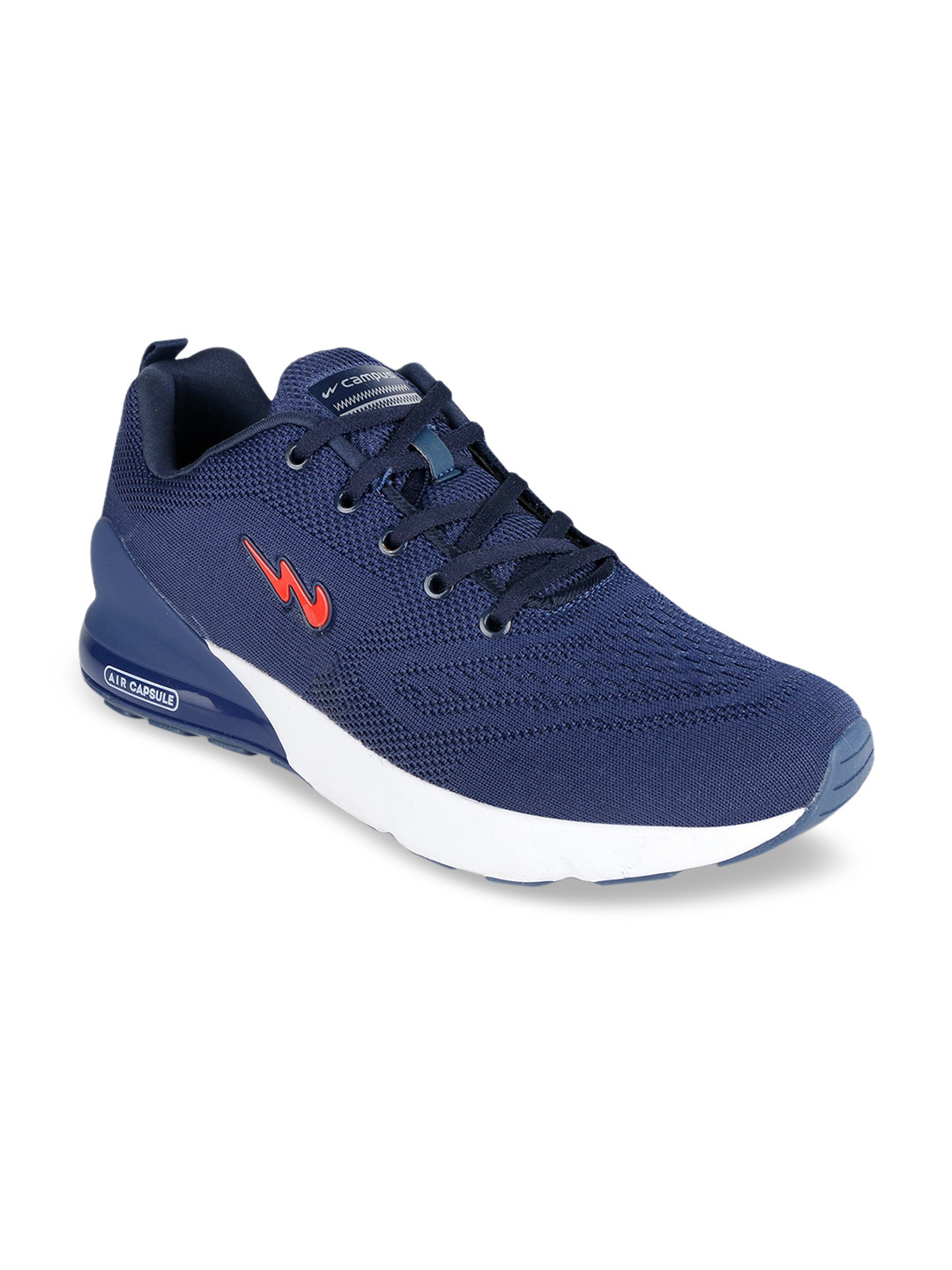 

Campus Men Navy Blue Mesh Running Shoes