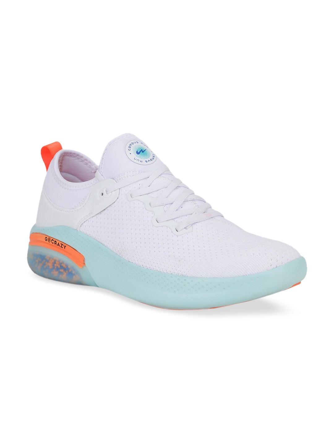 

Campus Men White Mesh Running Shoes