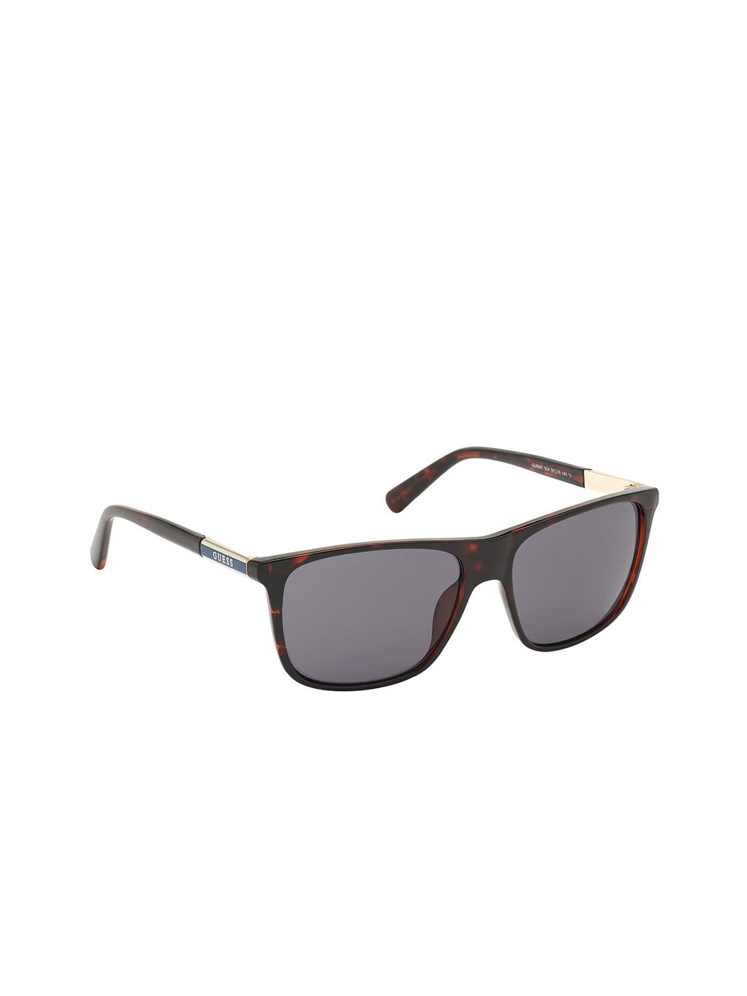 

GUESS Men Rectangle UV Protected Sunglasses GU6957 58 52A, Grey